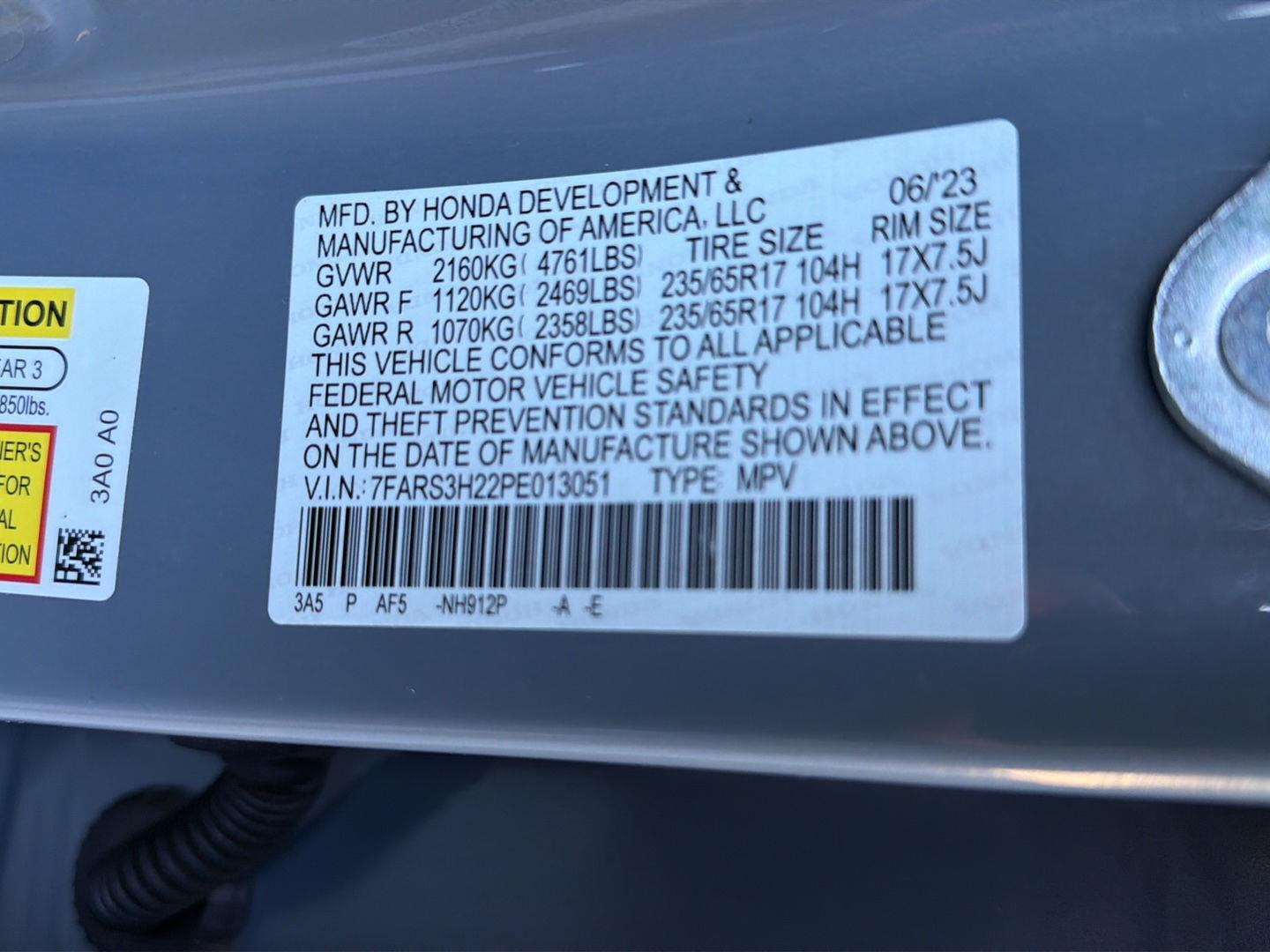 Used 2023 Honda CR-V SUV