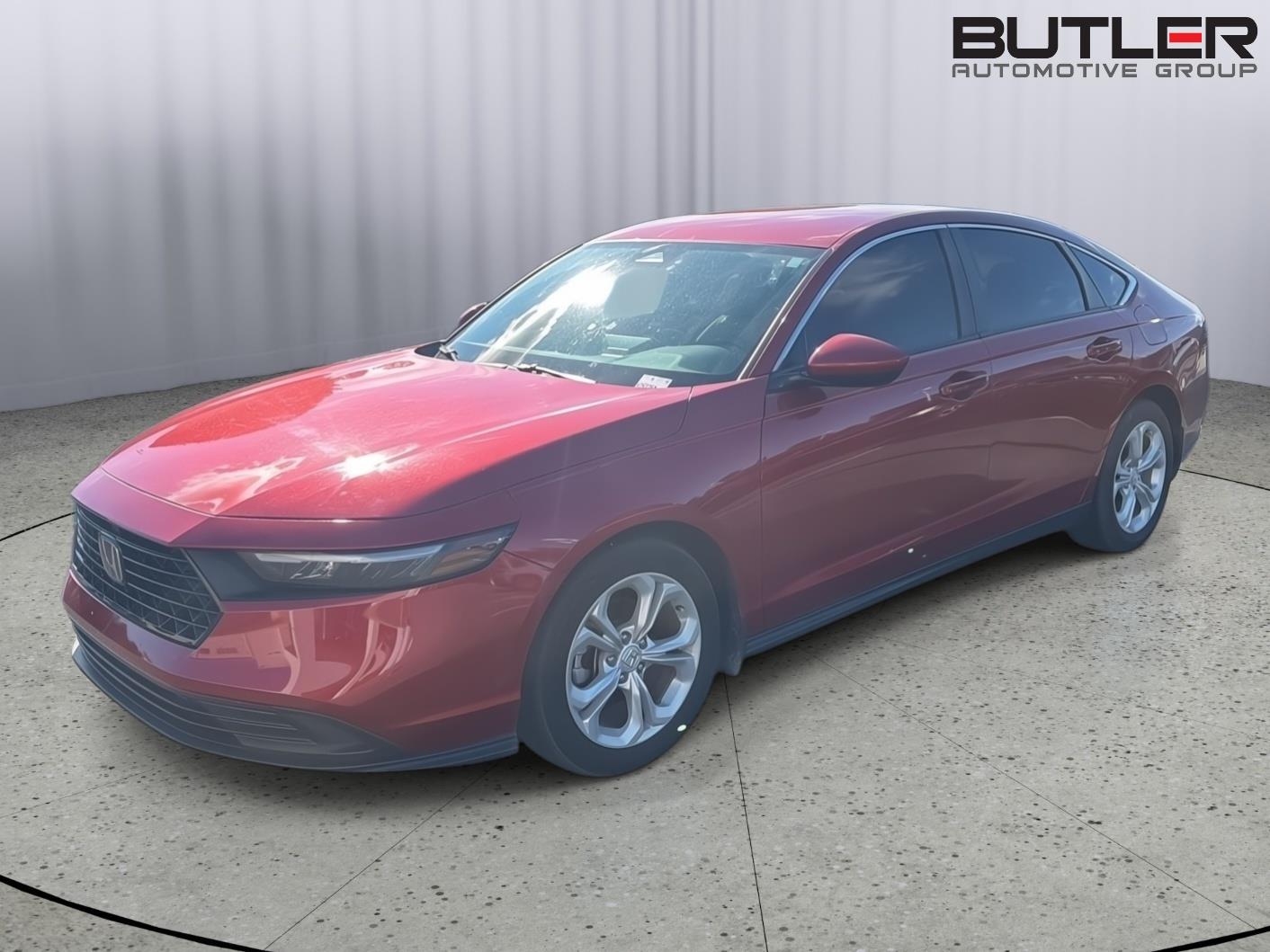 Radiant Red Metallic 2024 Honda Accord Sedan Front-Wheel Drive Continuously Variable Transmission