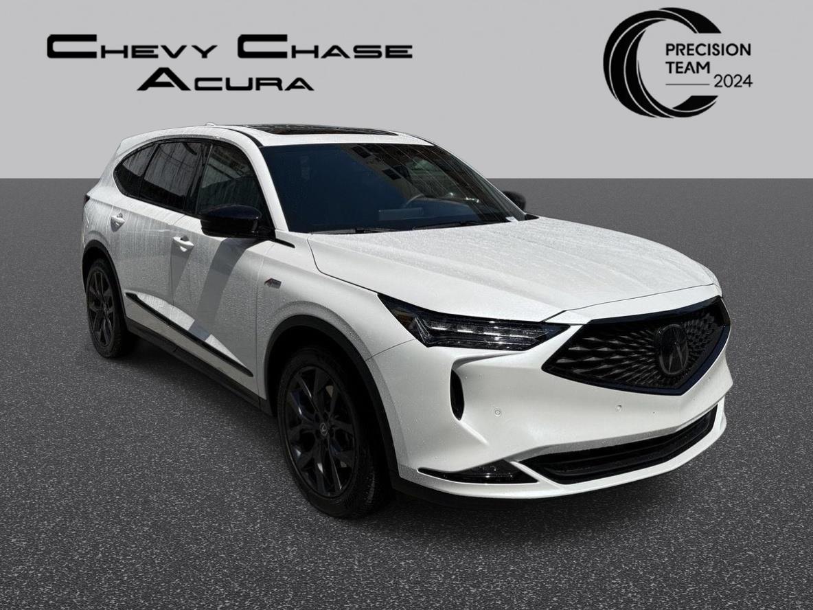 Platinum White Pearl 2023 Acura MDX SH-AWD with A-SPEC Package SUV / Crossover All-Wheel Drive Automatic