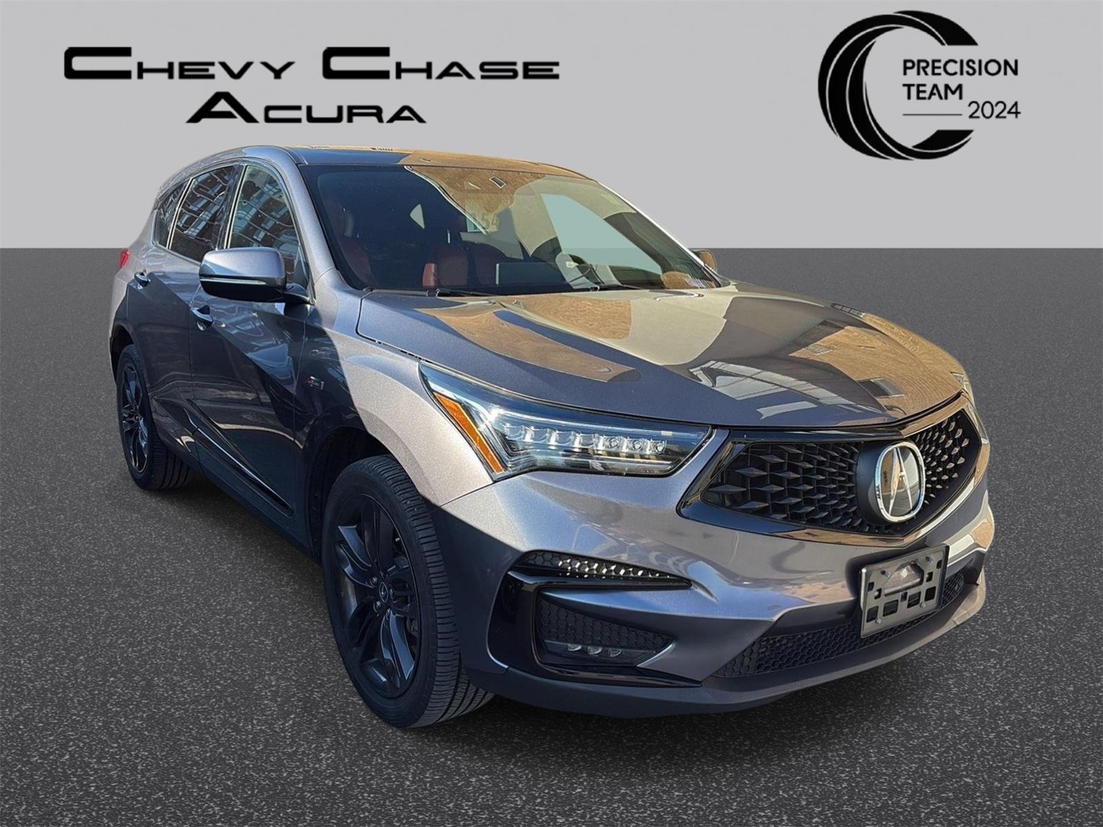 Gray (Modern Steel Metallic) 2021 Acura RDX SH-AWD with A-Spec Package SUV / Crossover All-Wheel Drive Automatic
