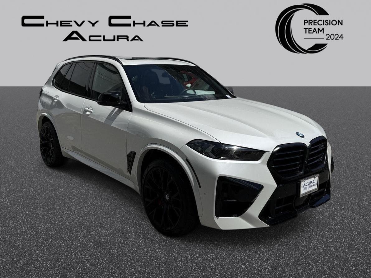 Mineral White Metallic 2025 BMW X5 M Competition AWD SUV / Crossover All-Wheel Drive Automatic