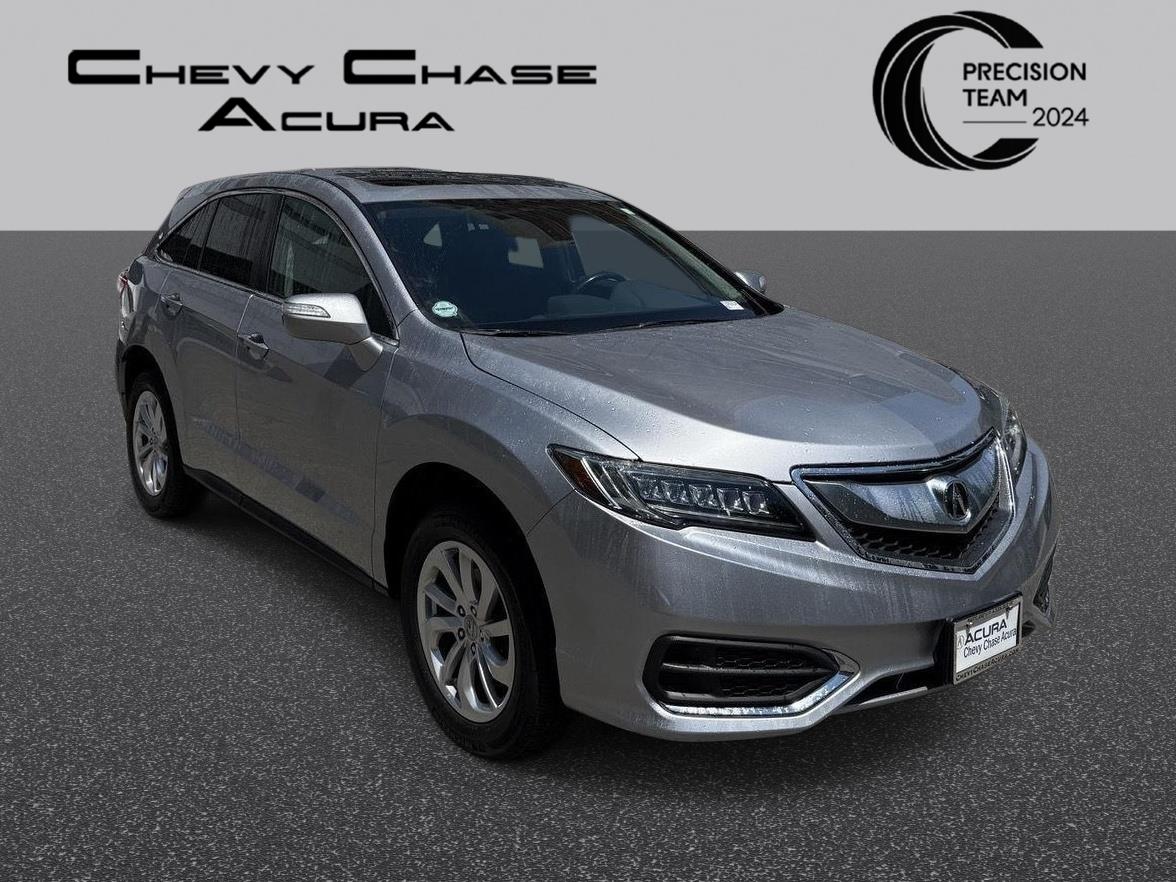 Lunar Silver Metallic 2017 Acura RDX AWD with AcuraWatch Plus Package SUV / Crossover All-Wheel Drive Automatic