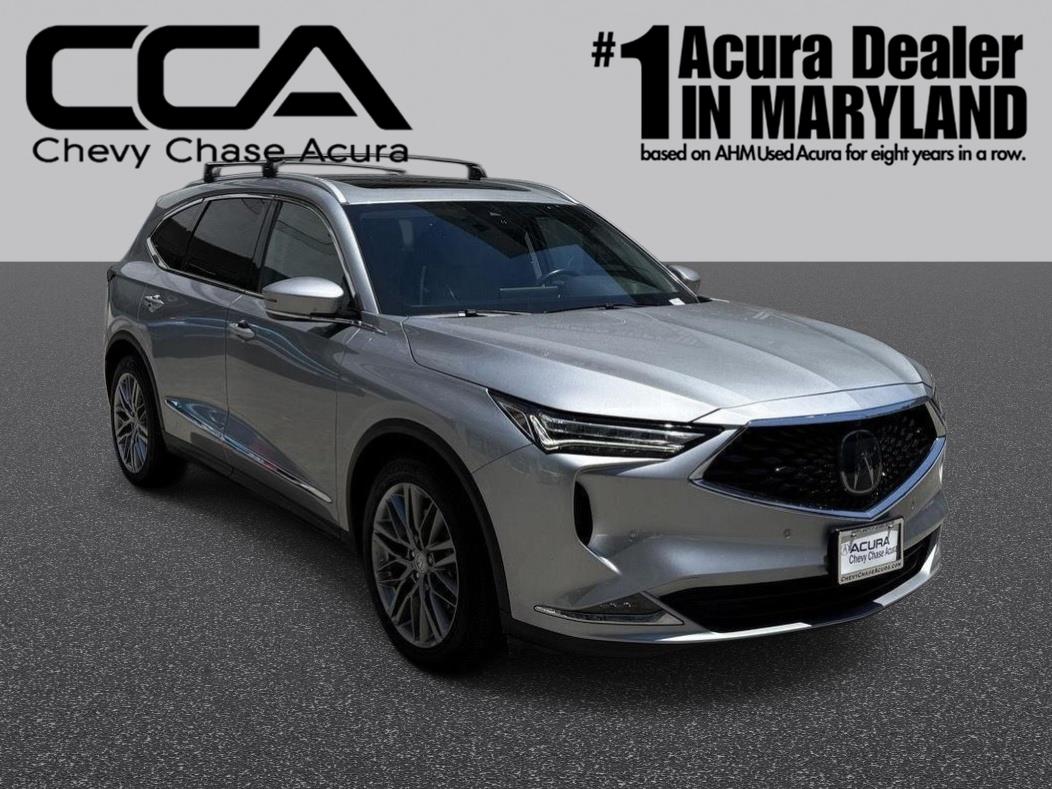 Lunar Silver Metallic 2023 Acura MDX SUV / Crossover All-Wheel Drive Automatic