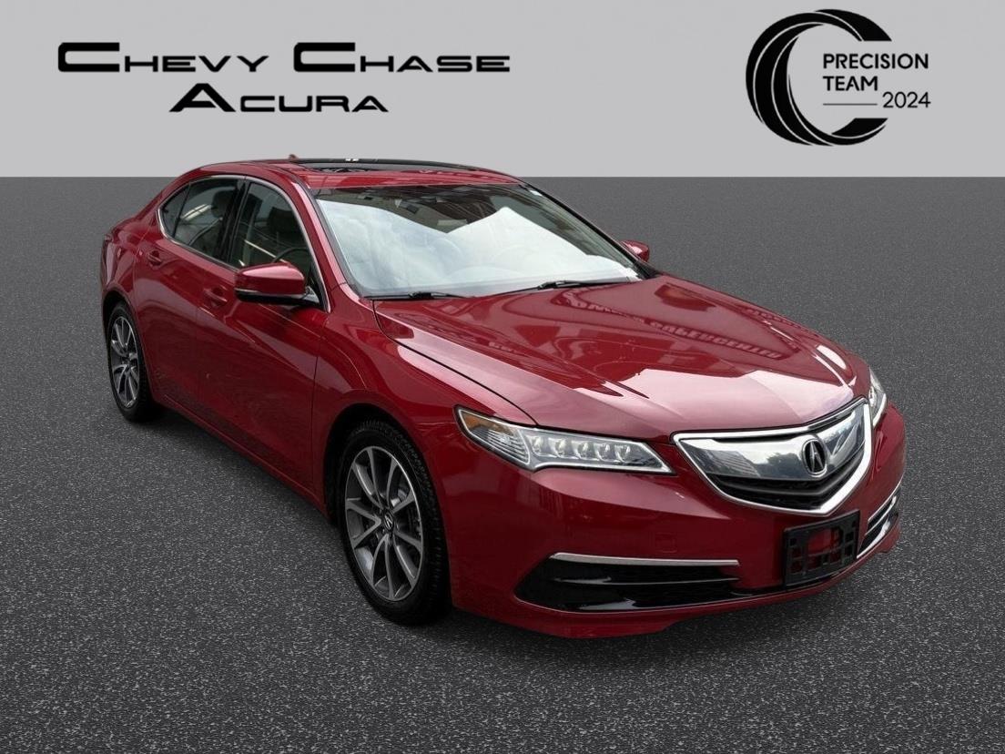 San Marino Red 2017 Acura TLX Sedan All-Wheel Drive Automatic