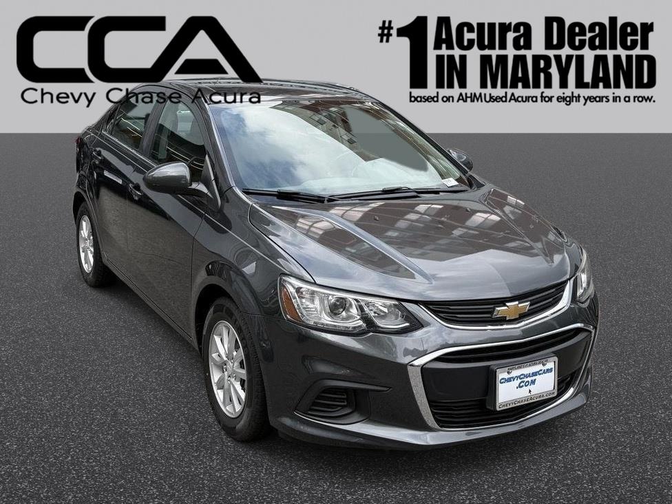 Nightfall Gray Metallic 2017 Chevrolet Sonic Sedan Front-Wheel Drive 6-Speed Automatic