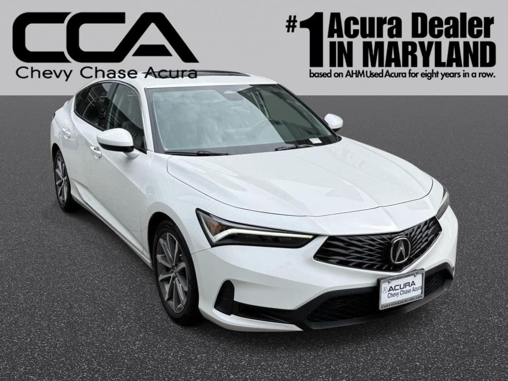 Platinum White Pearl 2025 Acura Integra Sedan Front-Wheel Drive 7-Speed CVT