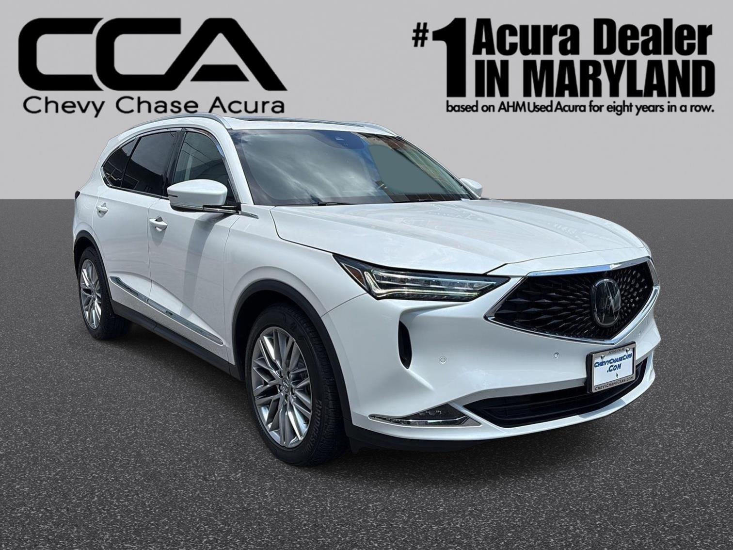 Platinum White Pearl 2023 Acura MDX SUV / Crossover All-Wheel Drive Automatic