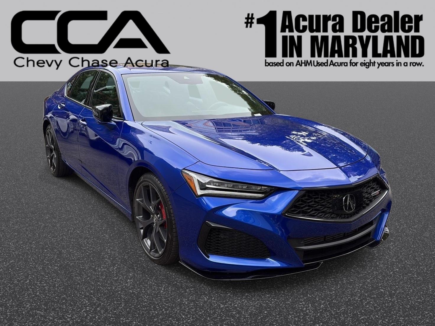 Apex Blue Pearl 2023 Acura TLX Sedan All-Wheel Drive Automatic
