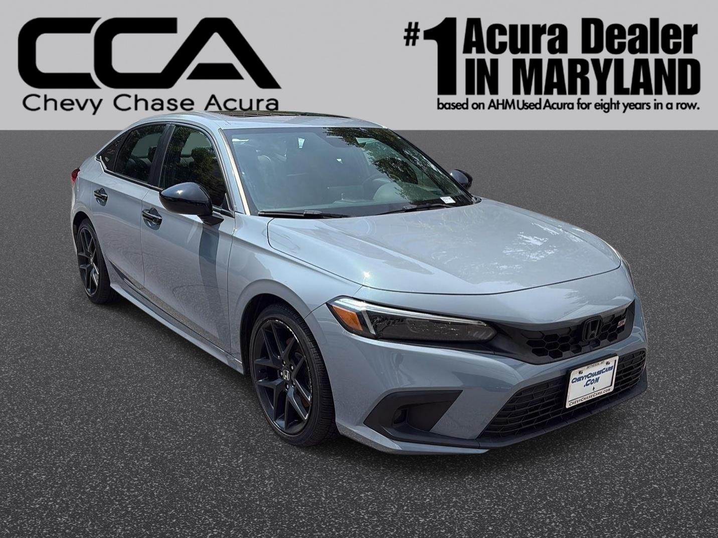 Sonic Gray Pearl 2024 Honda Civic Sedan Front-Wheel Drive 6-Speed Manual
