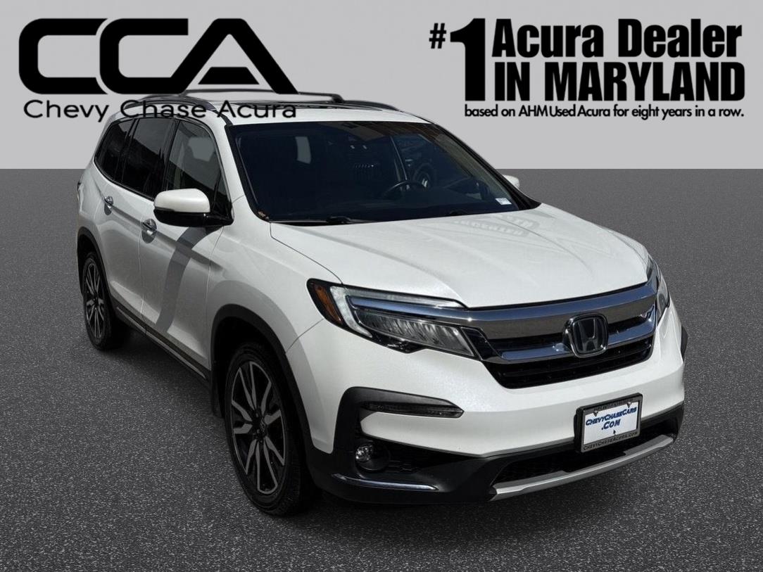 Platinum White Pearl 2021 Honda Pilot SUV / Crossover All-Wheel Drive Automatic