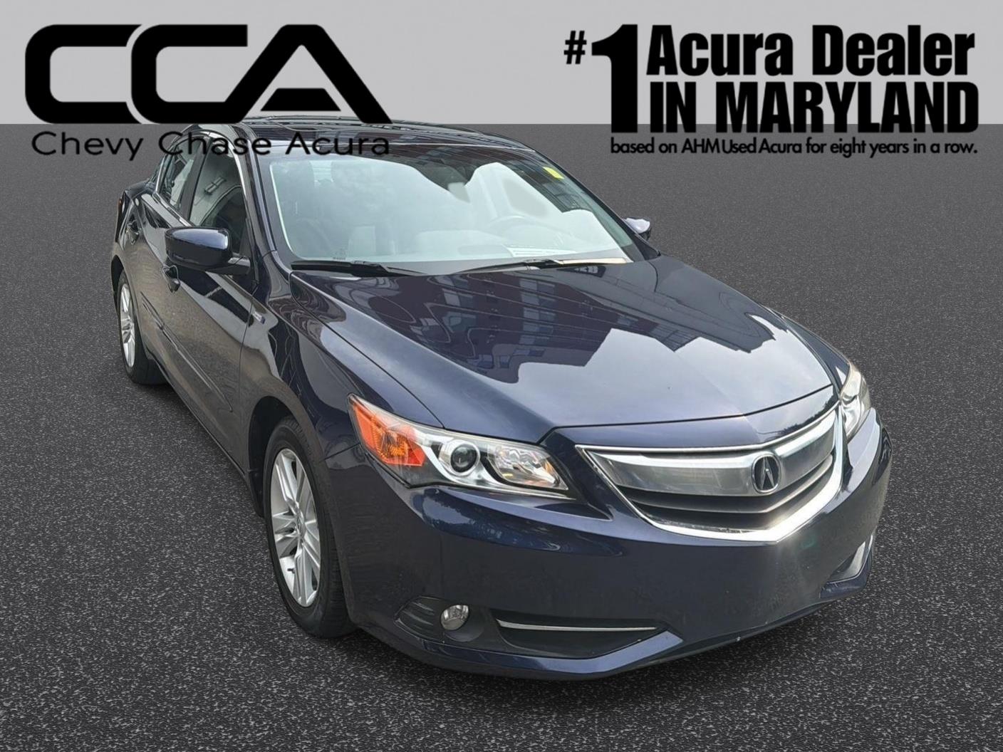 Fathom Blue Pearl 2013 Acura ILX Sedan Front-Wheel Drive Continuously Variable Transmission