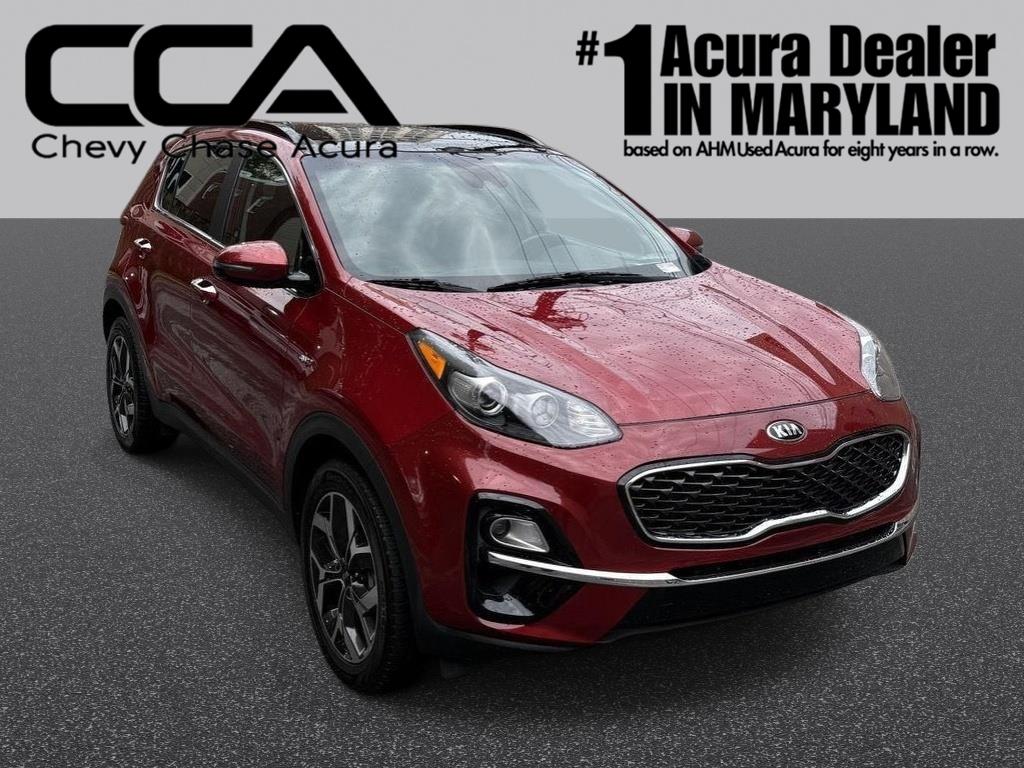 Hyper Red 2022 Kia Sportage SUV / Crossover All-Wheel Drive 6-Speed Automatic