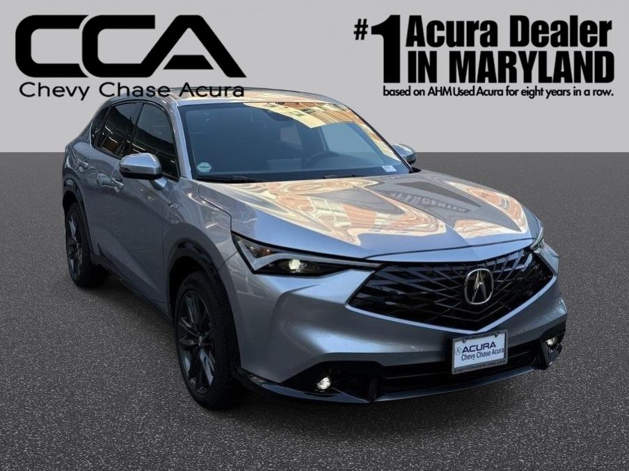 Solar Silver Metallic 2025 Acura ADX SUV / Crossover All-Wheel Drive Continuously Variable Transmission