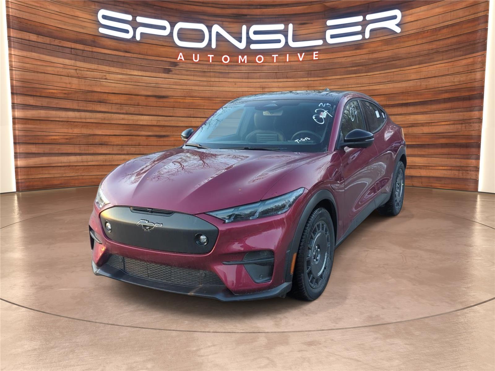 Pink (Molten Magenta Metallic Tri-Coat) 2025 Ford Mustang Mach-E SUV / Crossover All-Wheel Drive 1-Speed Dual Clutch