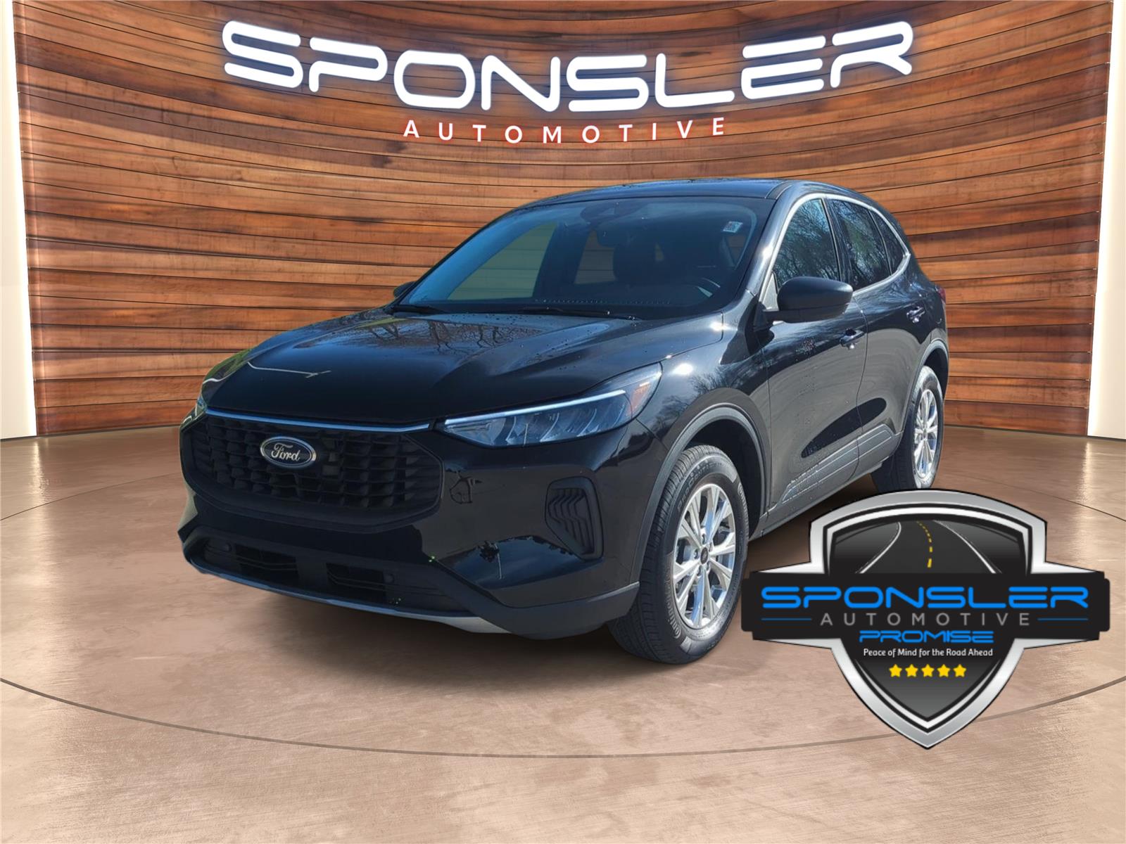 Agate Black 2026 Ford Escape SUV / Crossover All-Wheel Drive 8-Speed Automatic