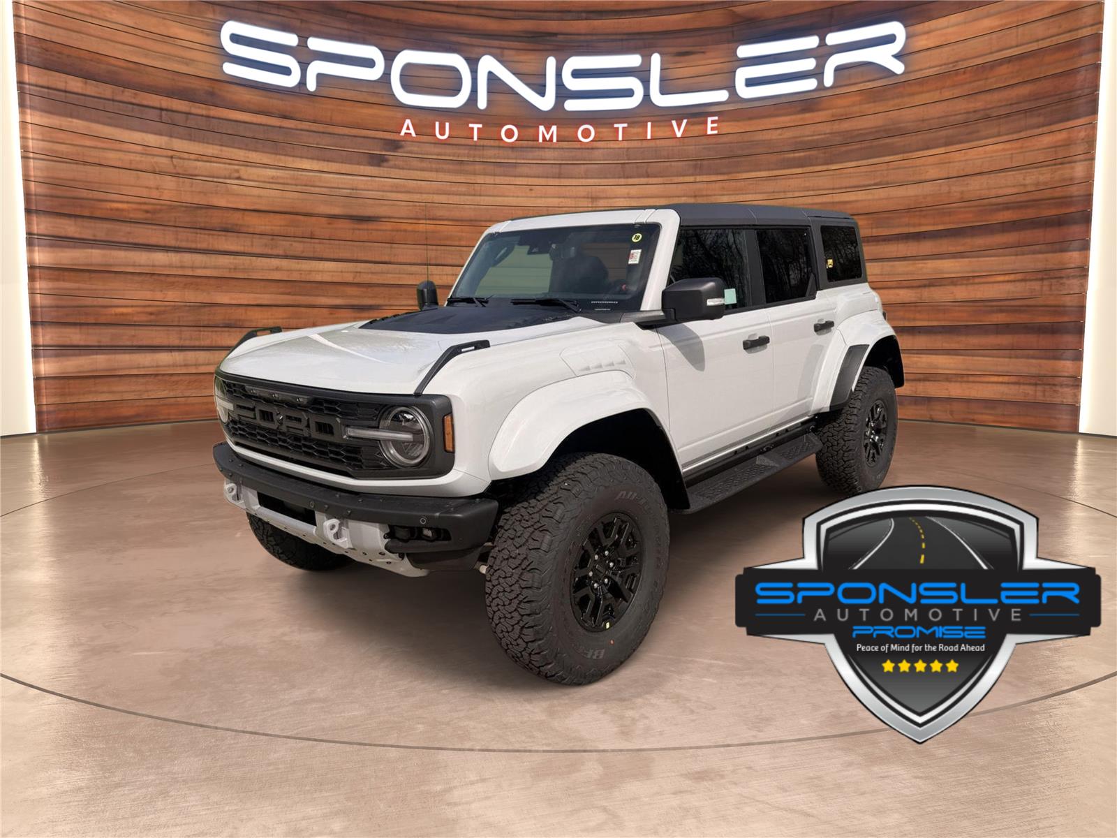 Avalanche Gray 2026 Ford Bronco Raptor SUV / Crossover Four-Wheel Drive Automatic