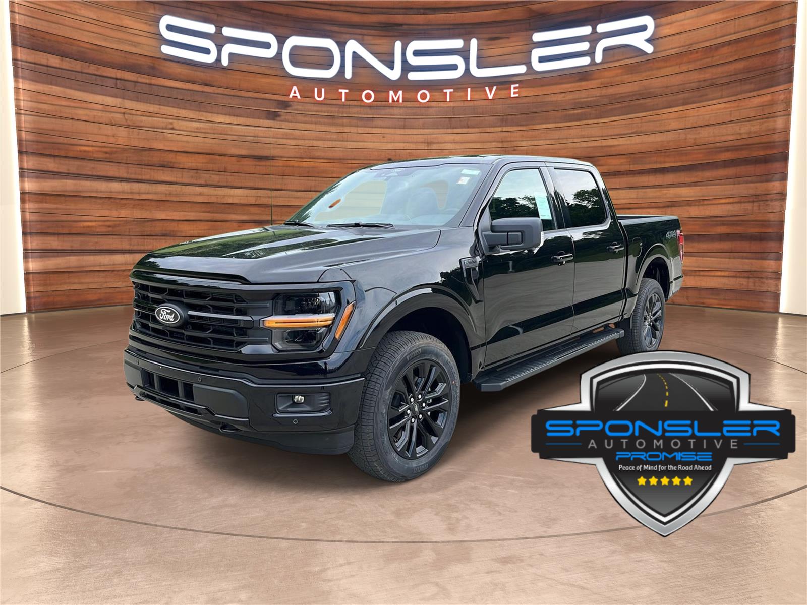 Agate Black 2026 Ford F-150 Pickup Truck Four-Wheel Drive Automatic