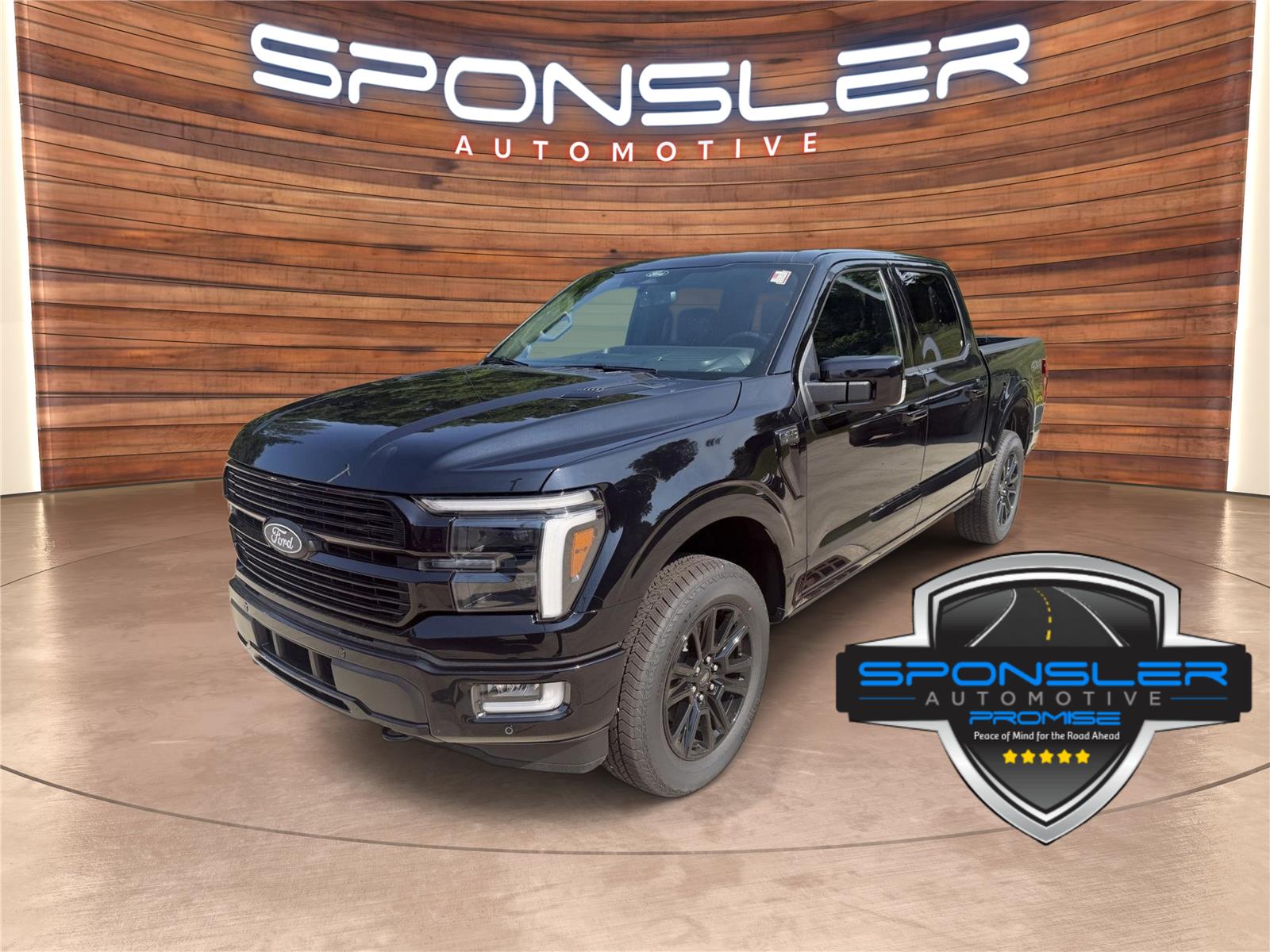 Agate Black Metallic 2026 Ford F-150 Pickup Truck Four-Wheel Drive Automatic