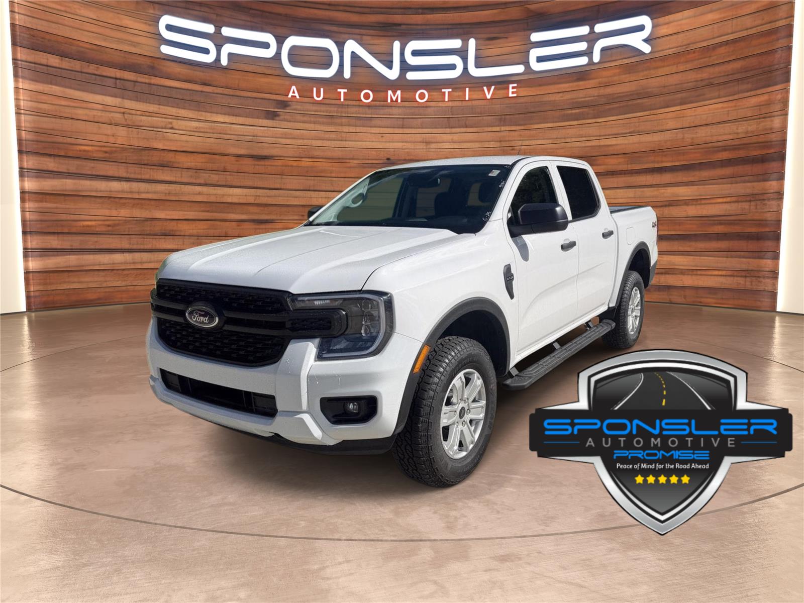 Oxford White 2026 Ford Ranger Pickup Truck Four-Wheel Drive Automatic