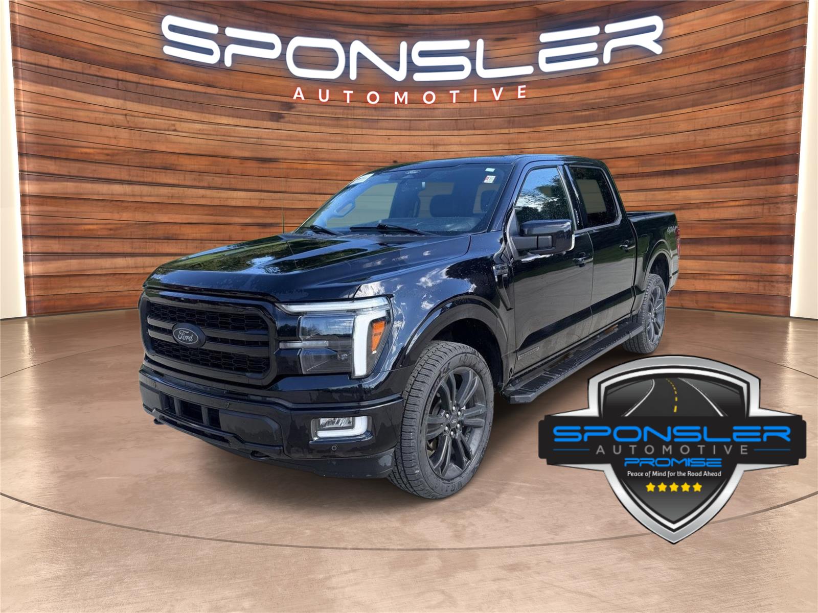 Agate Black 2024 Ford F-150 Pickup Truck Four-Wheel Drive Automatic