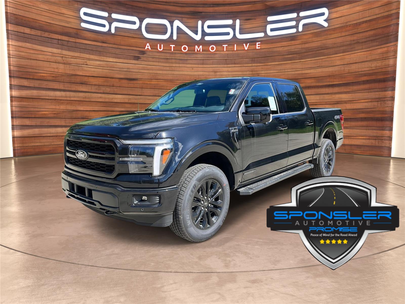 Agate Black Metallic 2026 Ford F-150 Pickup Truck Four-Wheel Drive Automatic