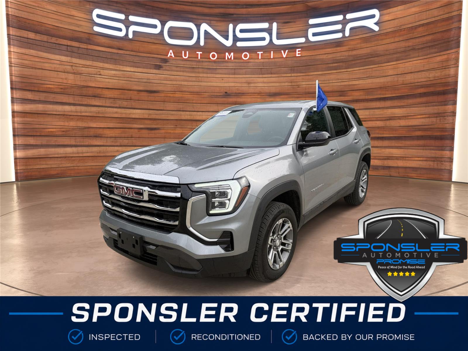 Sterling Metallic 2026 GMC Terrain SUV / Crossover Four-Wheel Drive 8-Speed Automatic