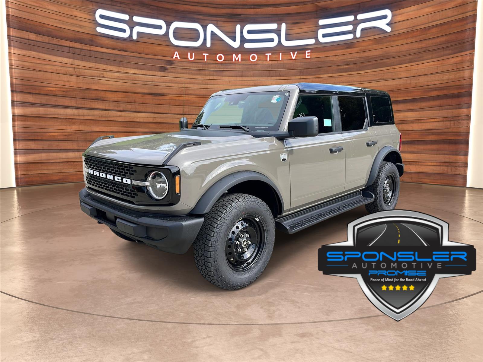 Marsh Gray 2026 Ford Bronco SUV / Crossover Four-Wheel Drive Automatic