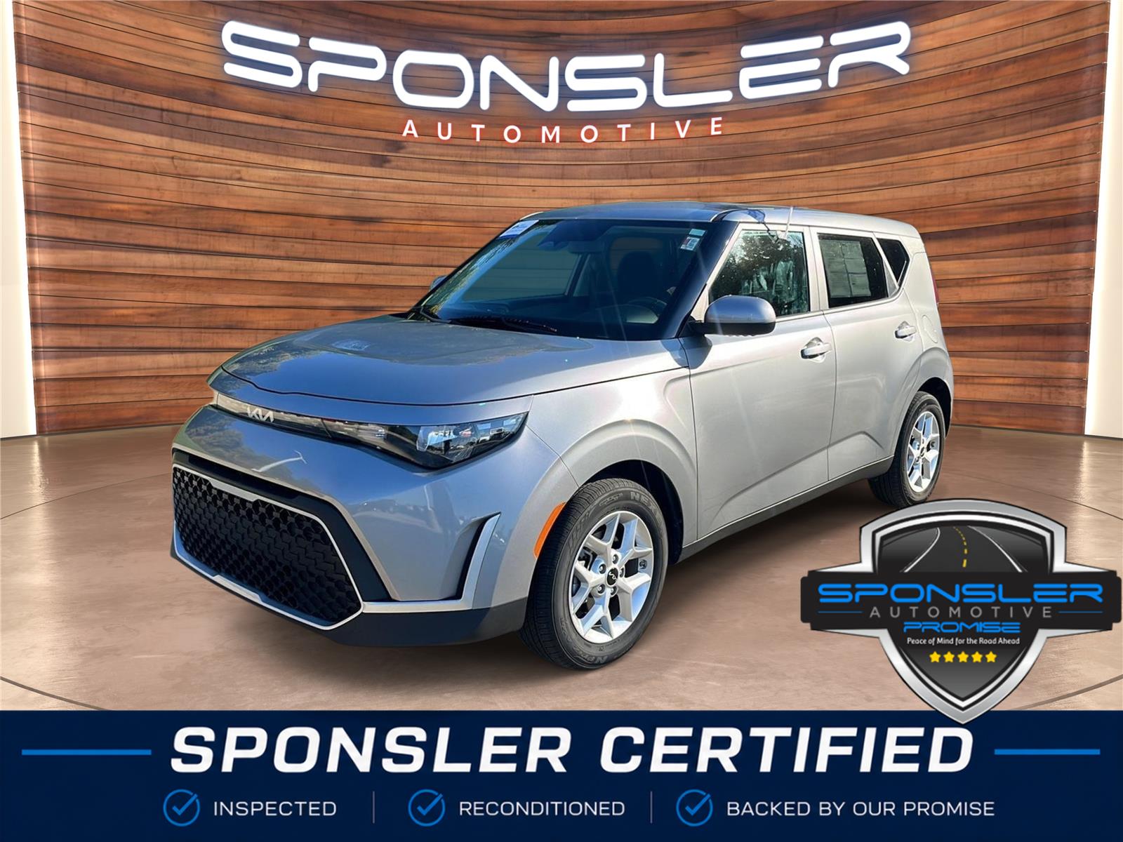 Steel Gray 2025 Kia Soul SUV / Crossover Front-Wheel Drive Continuously Variable Transmission