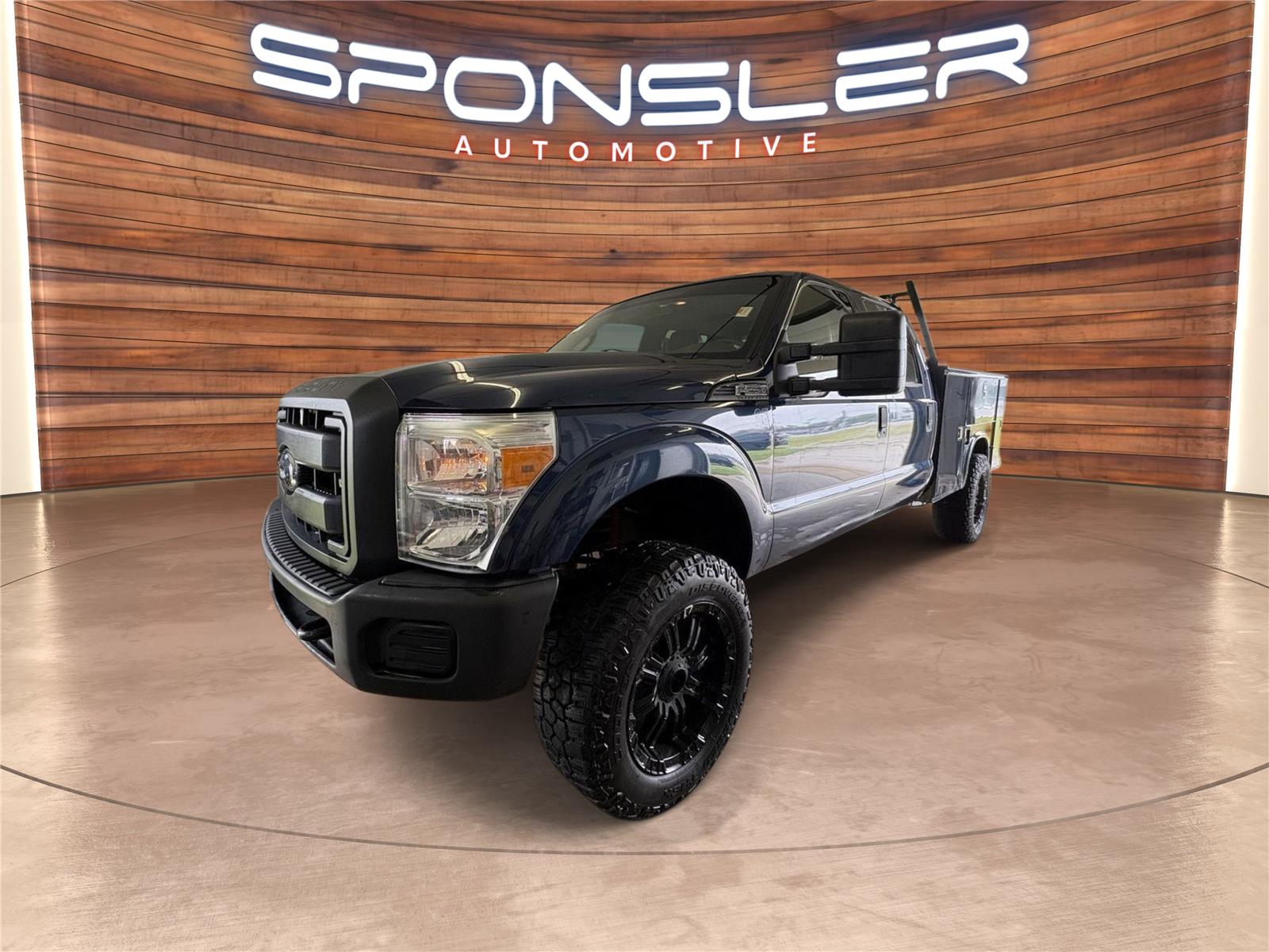 Blue Jeans Metallic 2013 Ford F-250 Super Duty Pickup Truck Four-Wheel Drive 6-Speed Automatic
