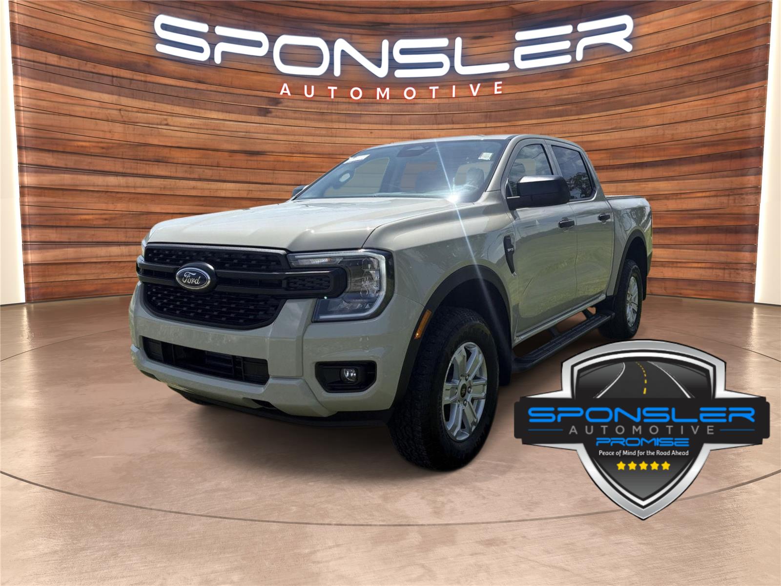 Desert Sand 2026 Ford Ranger Pickup Truck Four-Wheel Drive Automatic