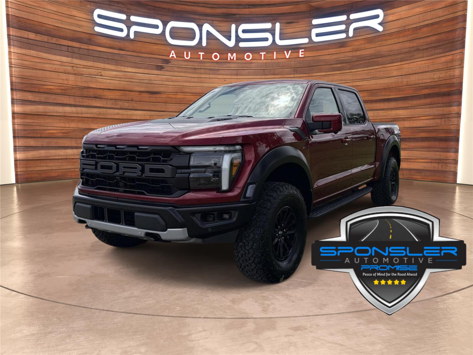 Ruby Red Metallic Tinted Clearcoat 2026 Ford F-150 Pickup Truck Four-Wheel Drive Automatic