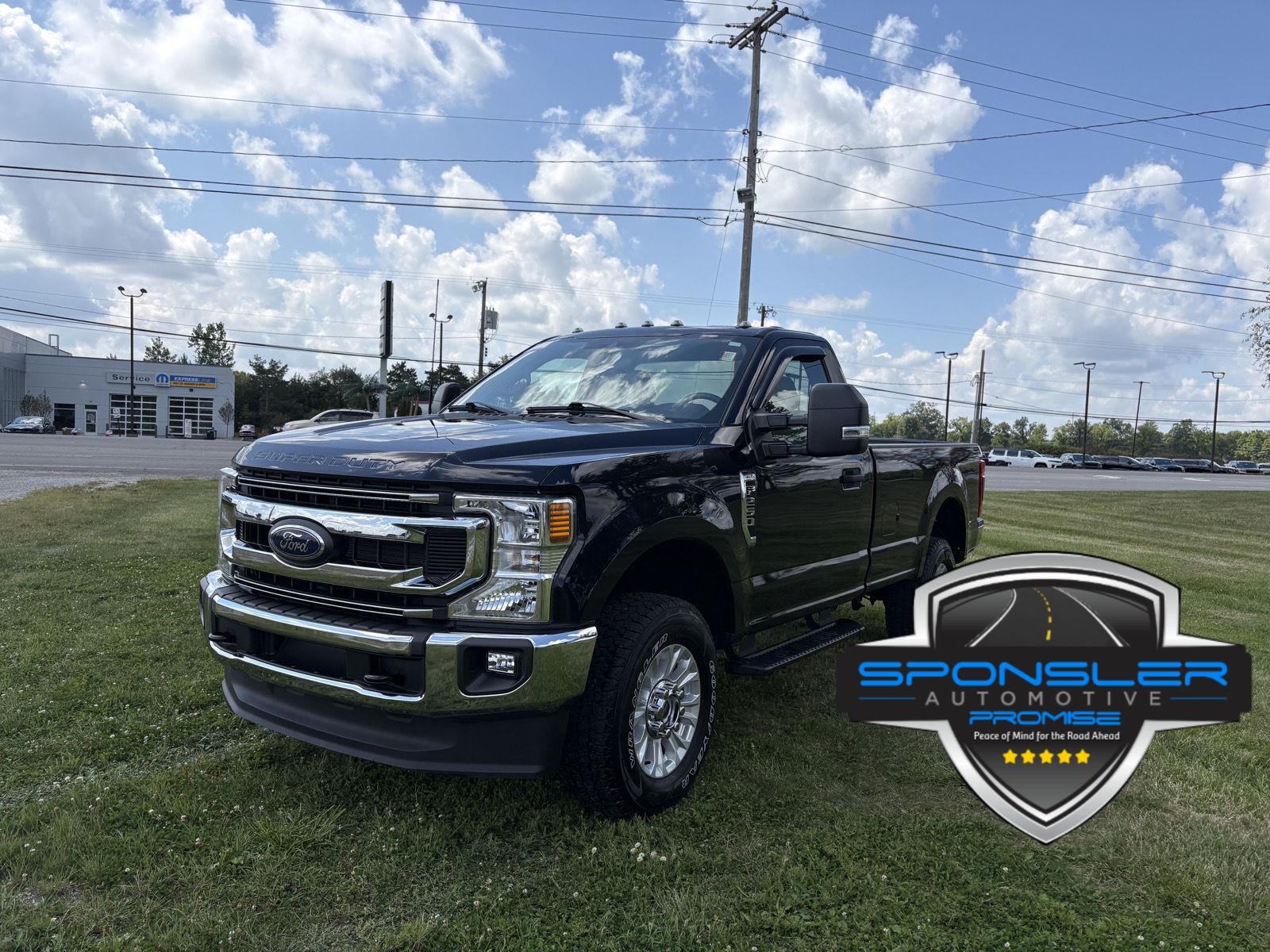 Antimatter Blue 2021 Ford F-250 Super Duty Pickup Truck Four-Wheel Drive 6-Speed Automatic