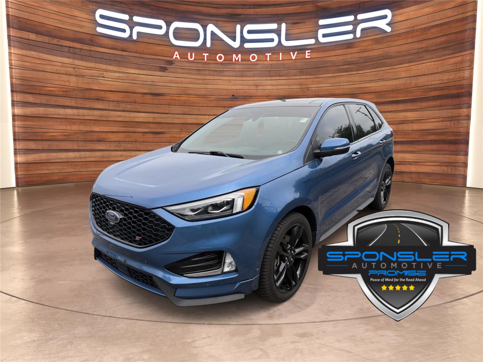 Ford Performance Blue Metallic 2020 Ford Edge SUV / Crossover All-Wheel Drive 8-Speed Automatic