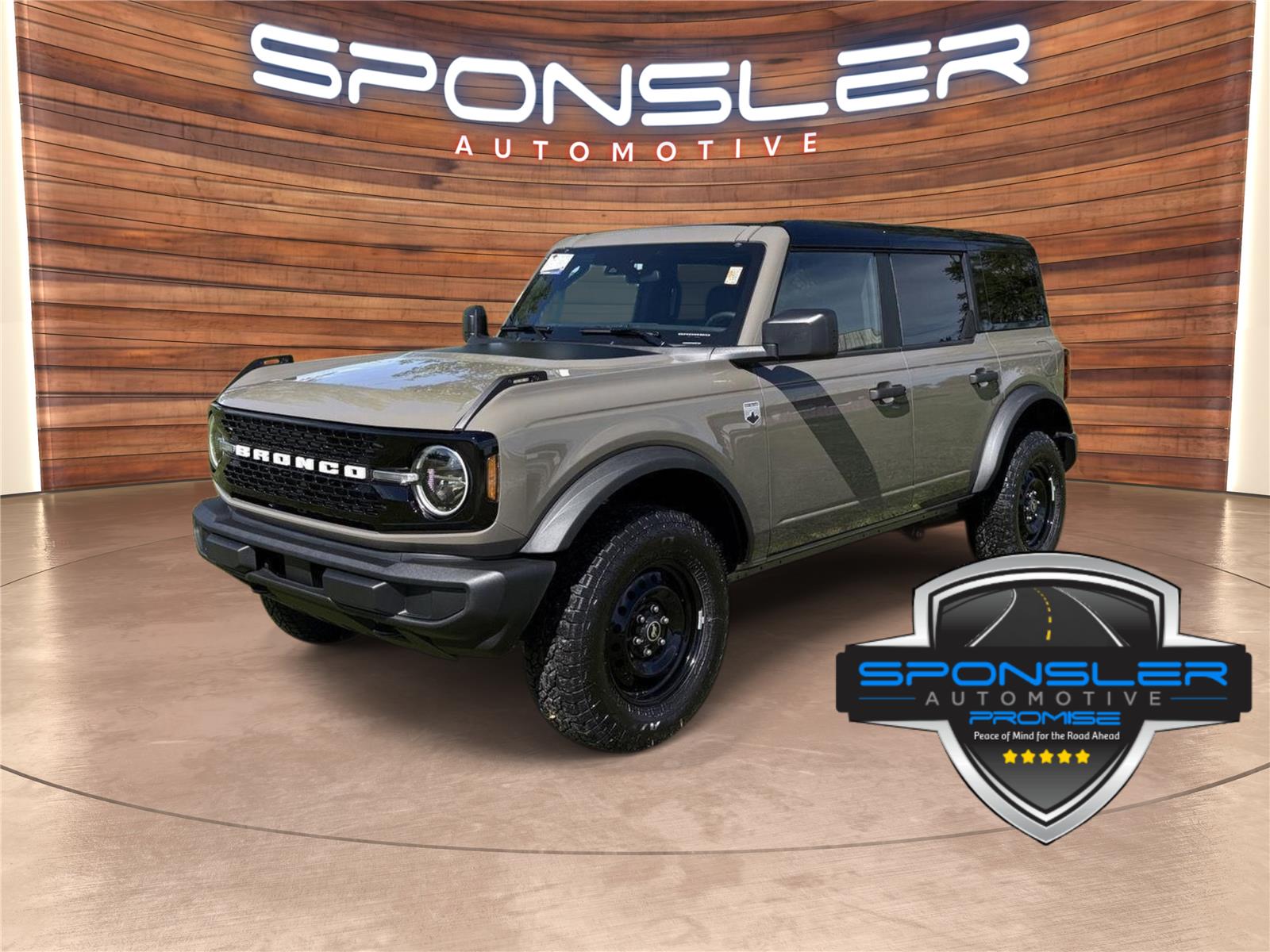 Marsh Gray 2026 Ford Bronco SUV / Crossover Four-Wheel Drive Automatic