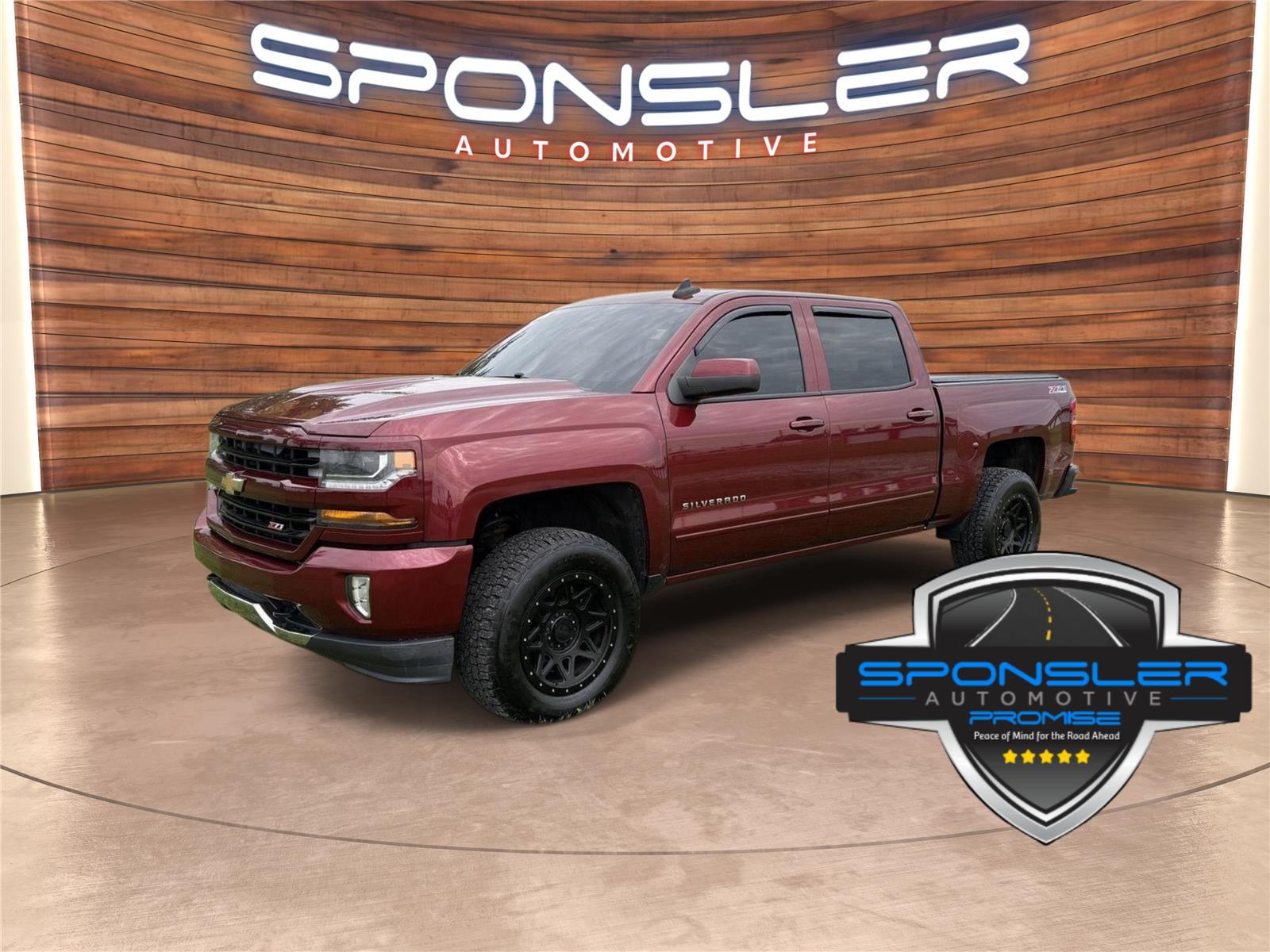 Siren Red Tintcoat 2016 Chevrolet Silverado 1500 Pickup Truck Four-Wheel Drive 6-Speed Automatic