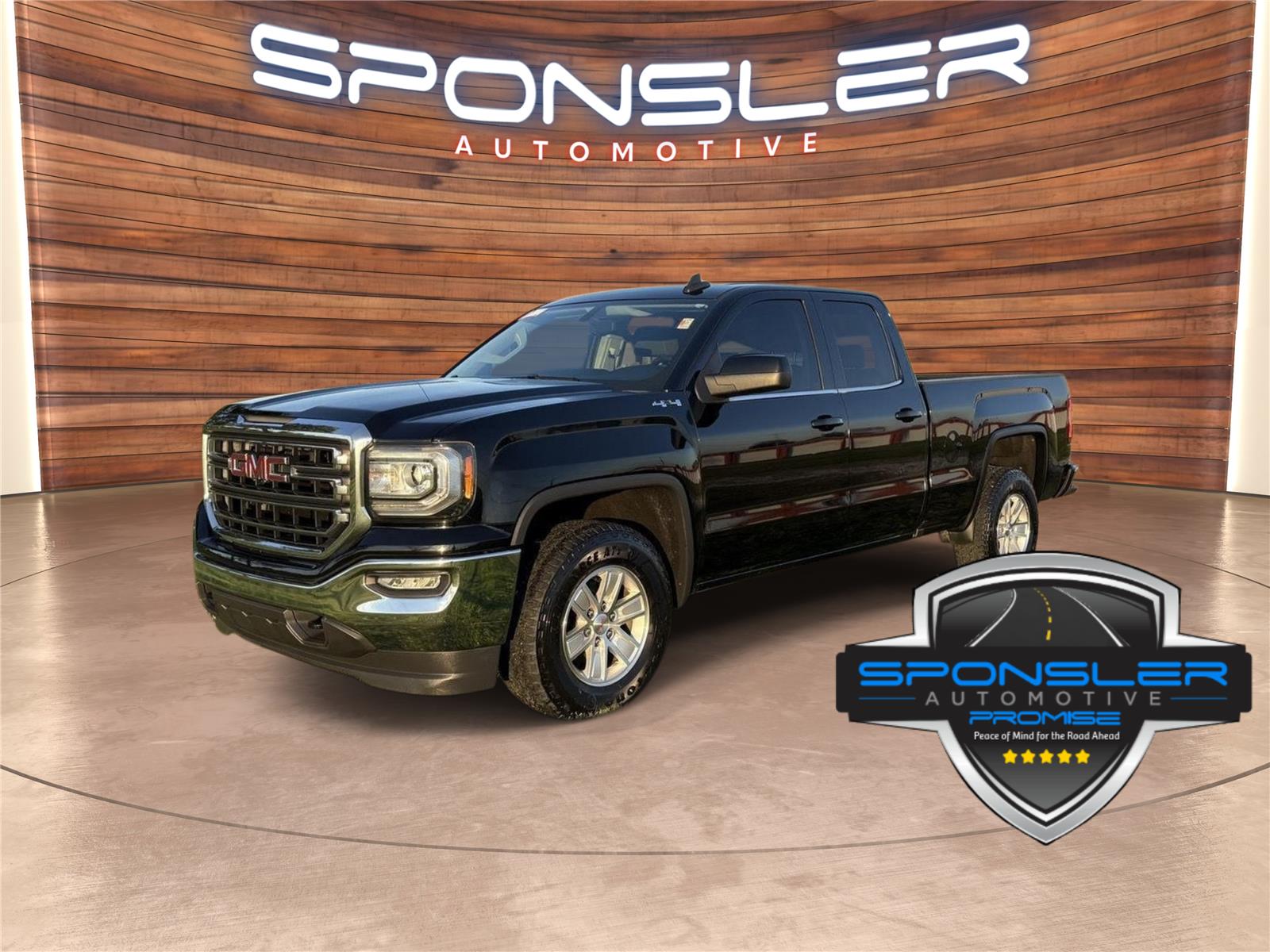 Onyx Black 2016 GMC Sierra 1500 Pickup Truck Four-Wheel Drive 6-Speed Automatic
