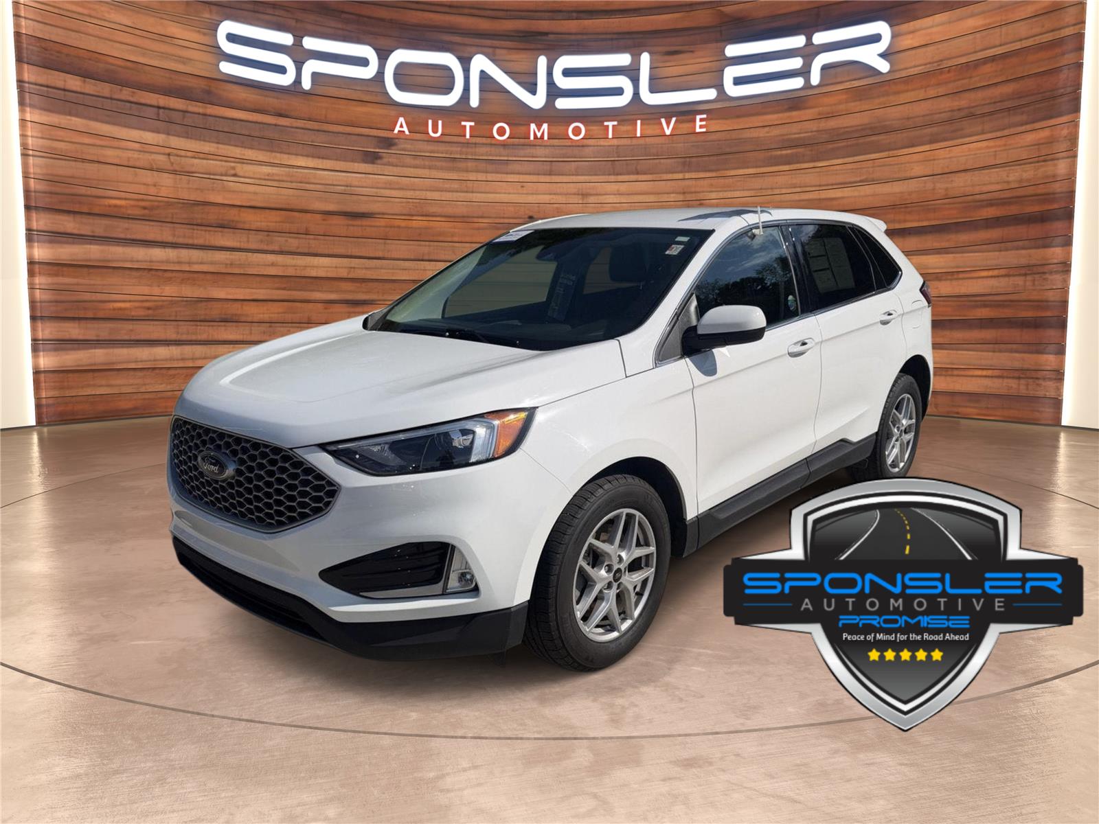 Oxford White 2024 Ford Edge SUV / Crossover All-Wheel Drive 8-Speed Automatic