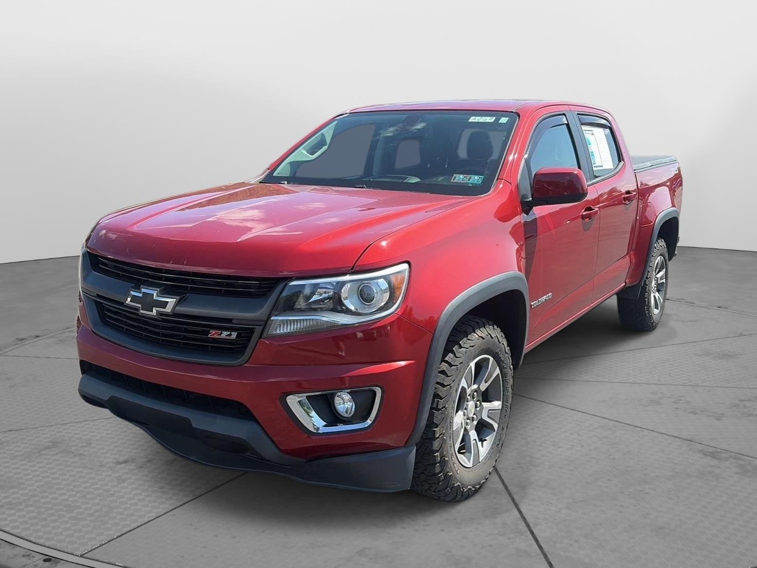 Red Rock Metallic 2016 Chevrolet Colorado Pickup Truck Four-Wheel Drive 6-Speed Automatic