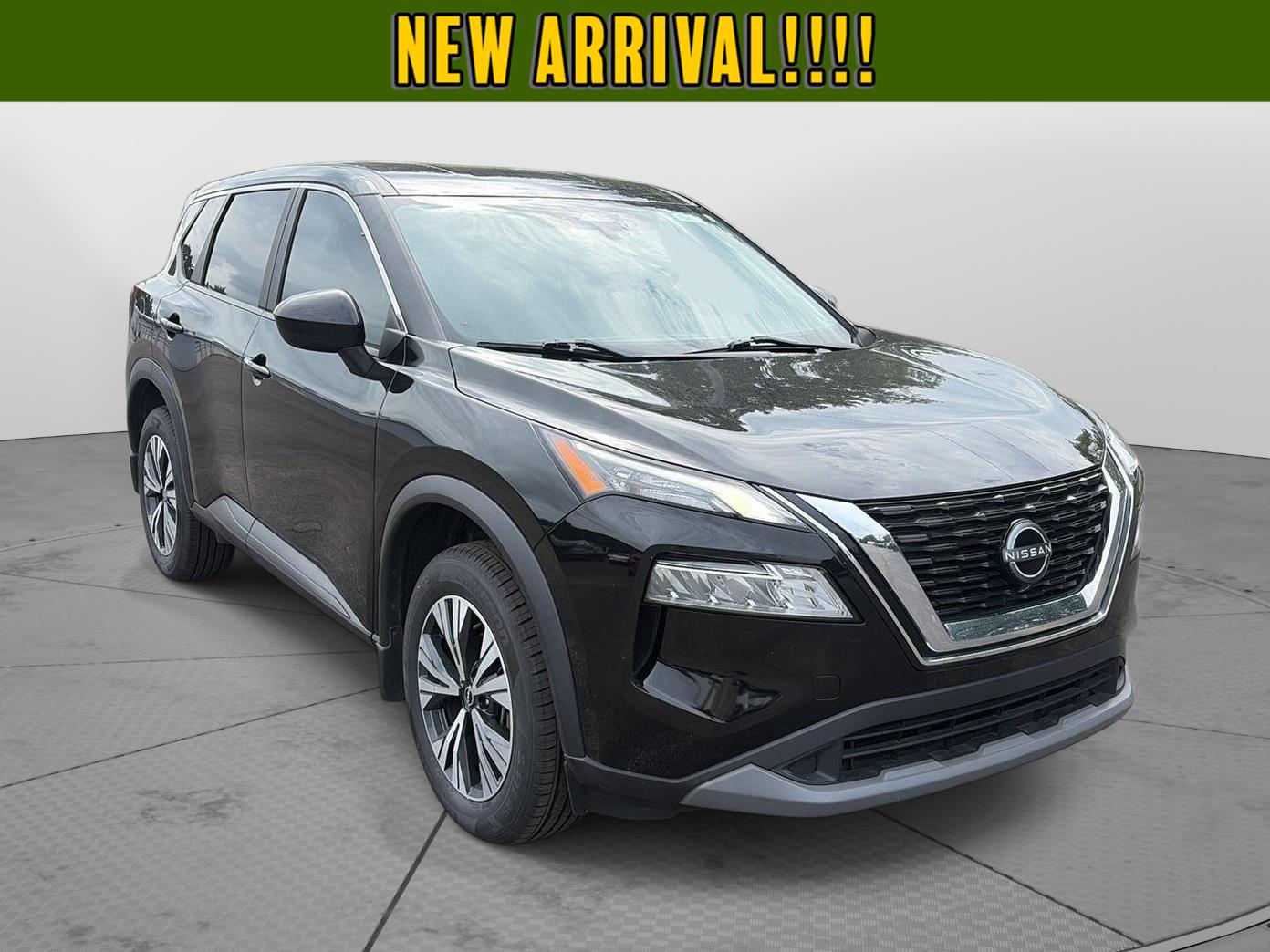 Super Black 2023 Nissan Rogue SUV / Crossover All-Wheel Drive Continuously Variable Transmission