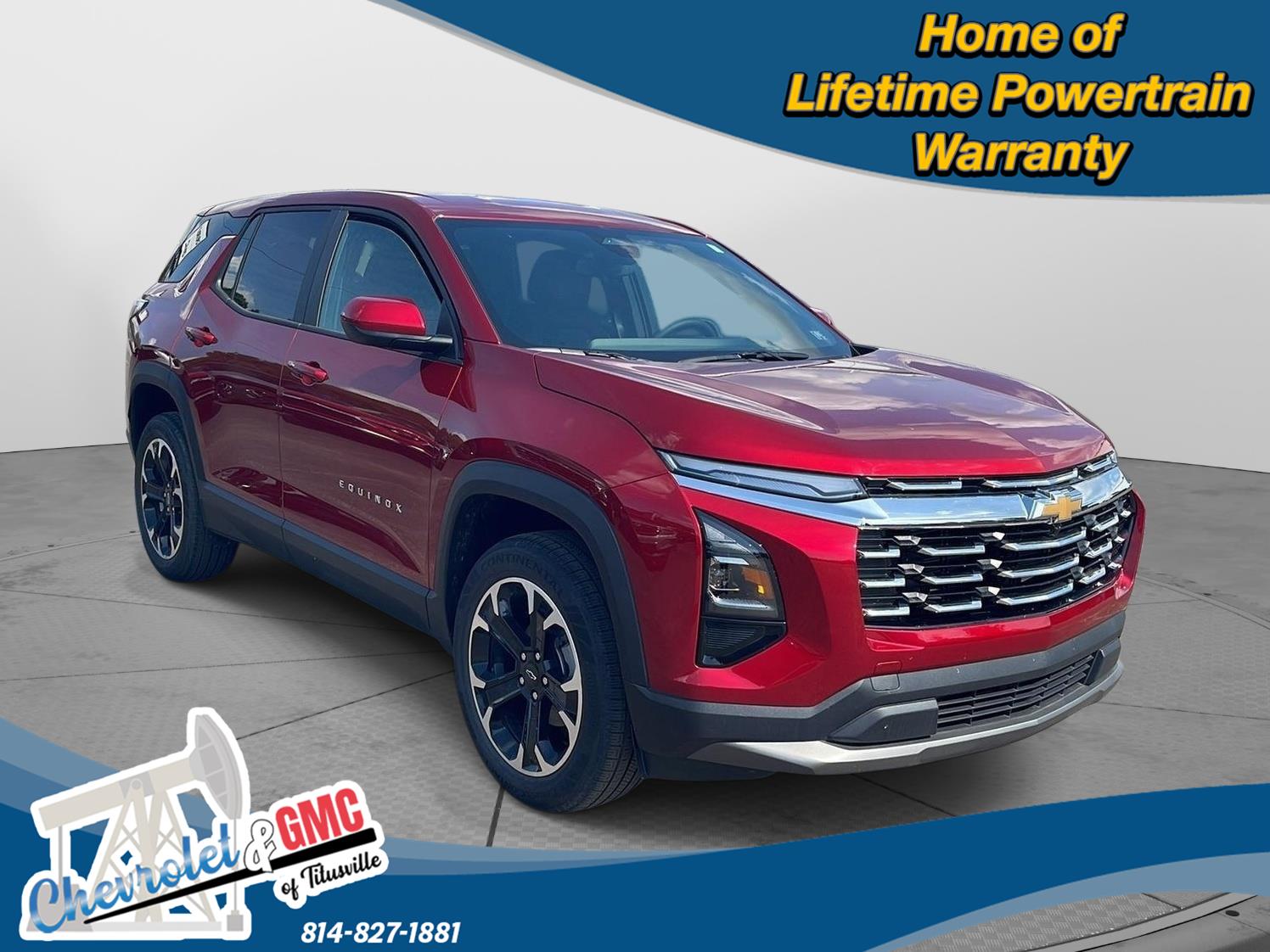 2025 Chevrolet Equinox AWD LT at Rick Weaver Chevrolet