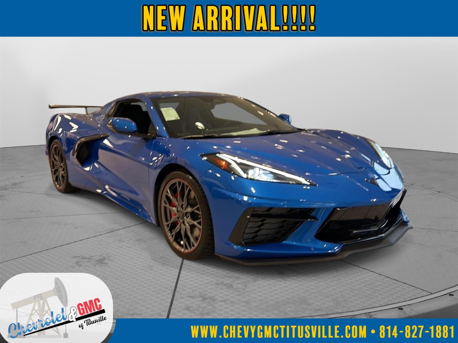2026 Chevrolet Corvette 1LT at Phil Fitts Ford