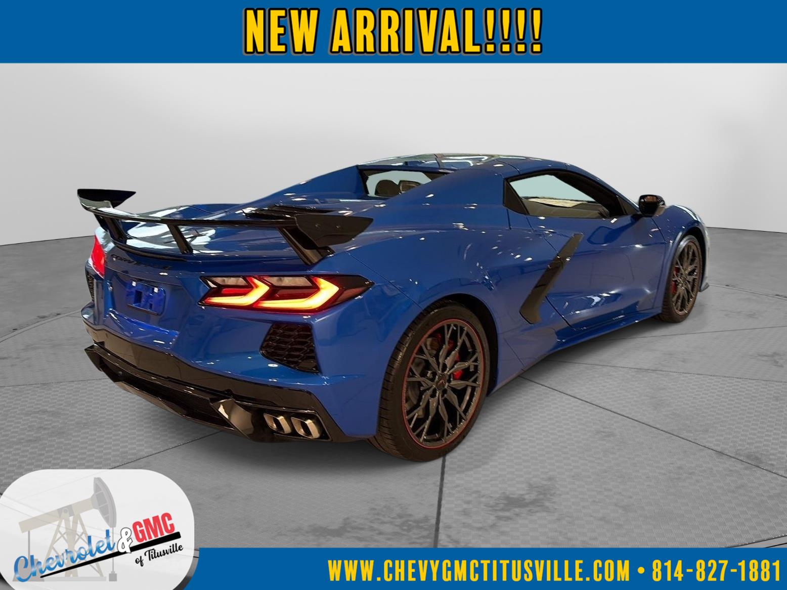 2026 Chevrolet Corvette 1LT at Phil Fitts Ford