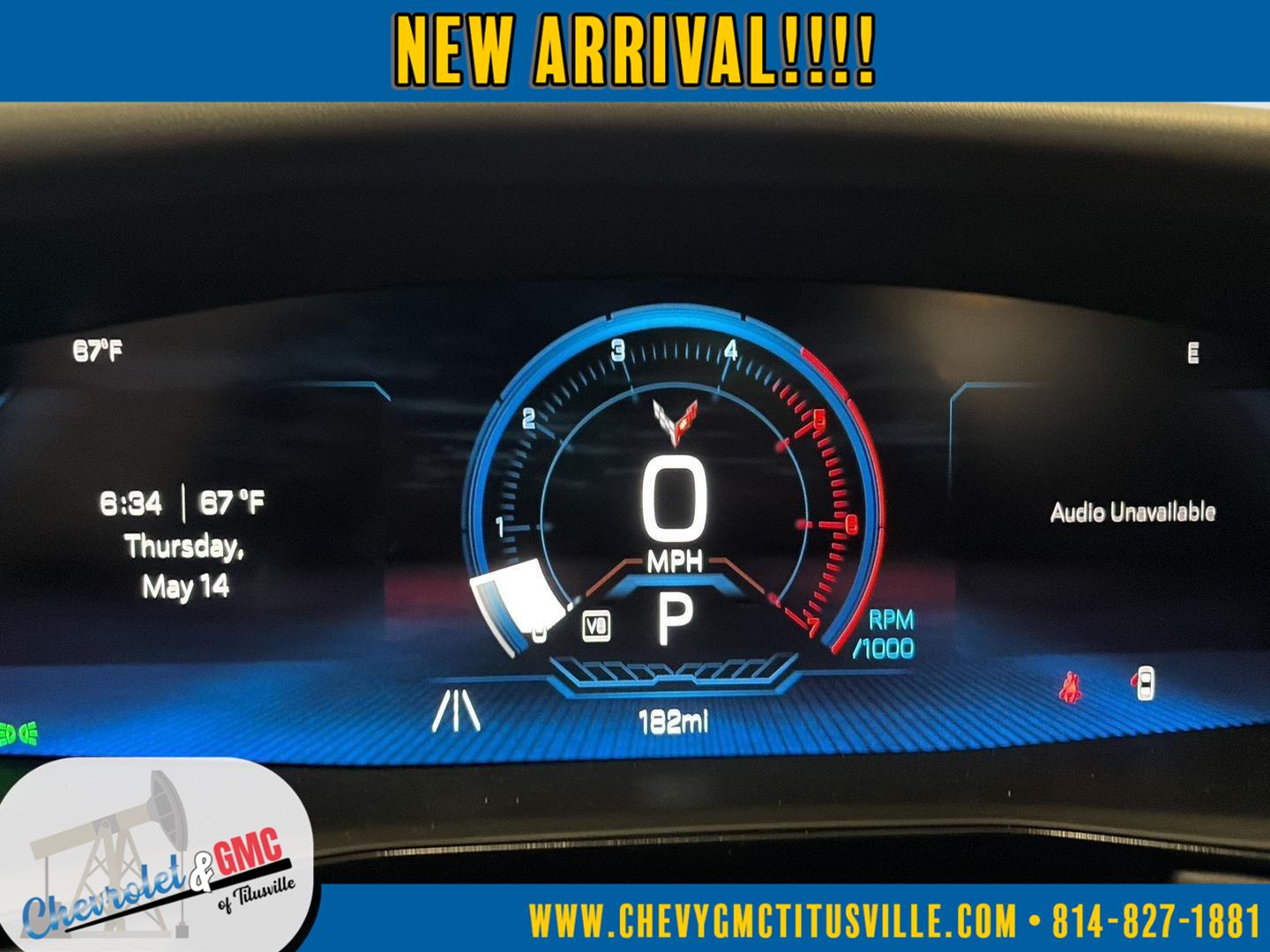 2026 Chevrolet Corvette 1LT at Phil Fitts Ford