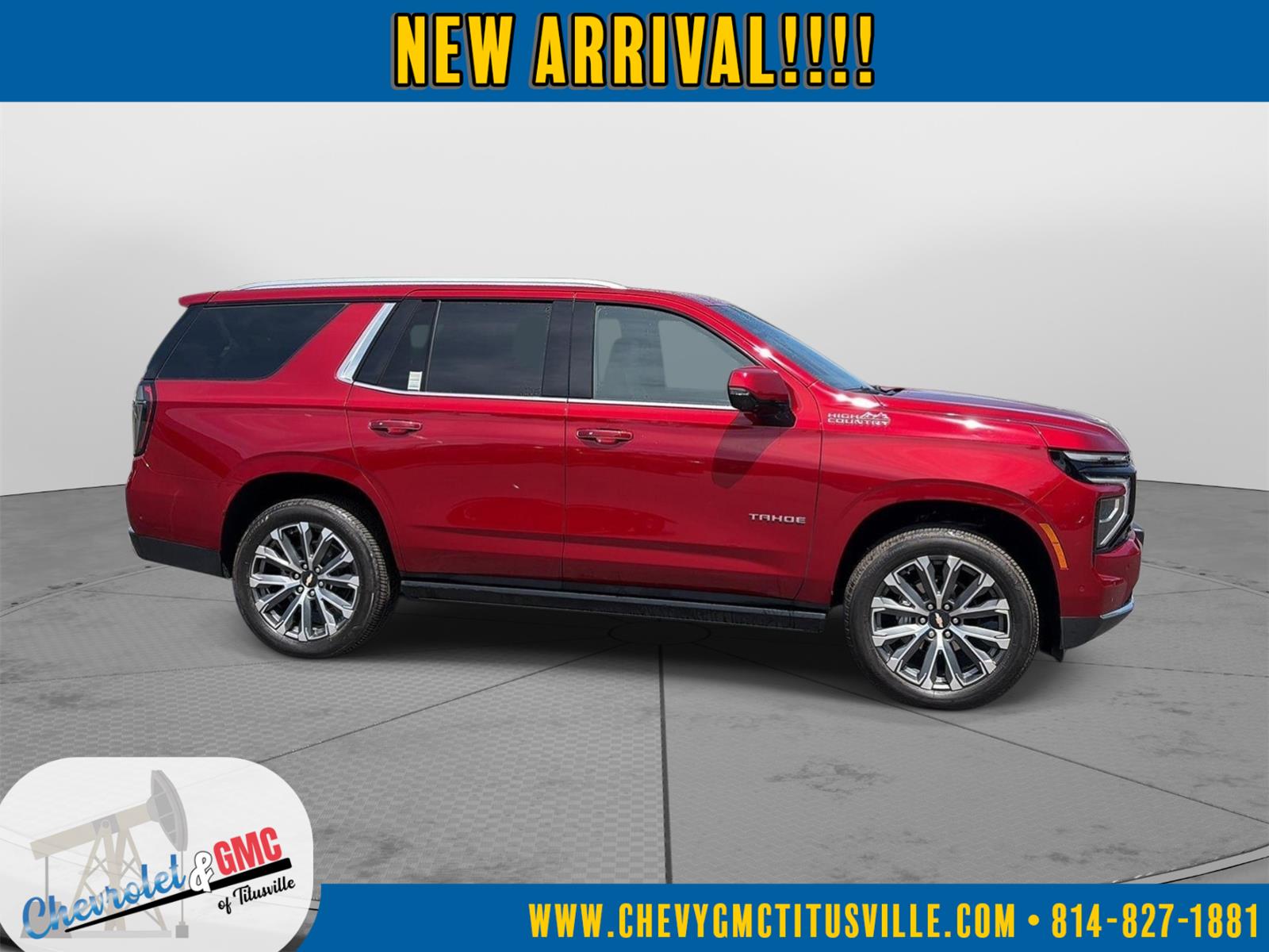 2026 Chevrolet Tahoe High Country at Chevrolet & GMC Titusville