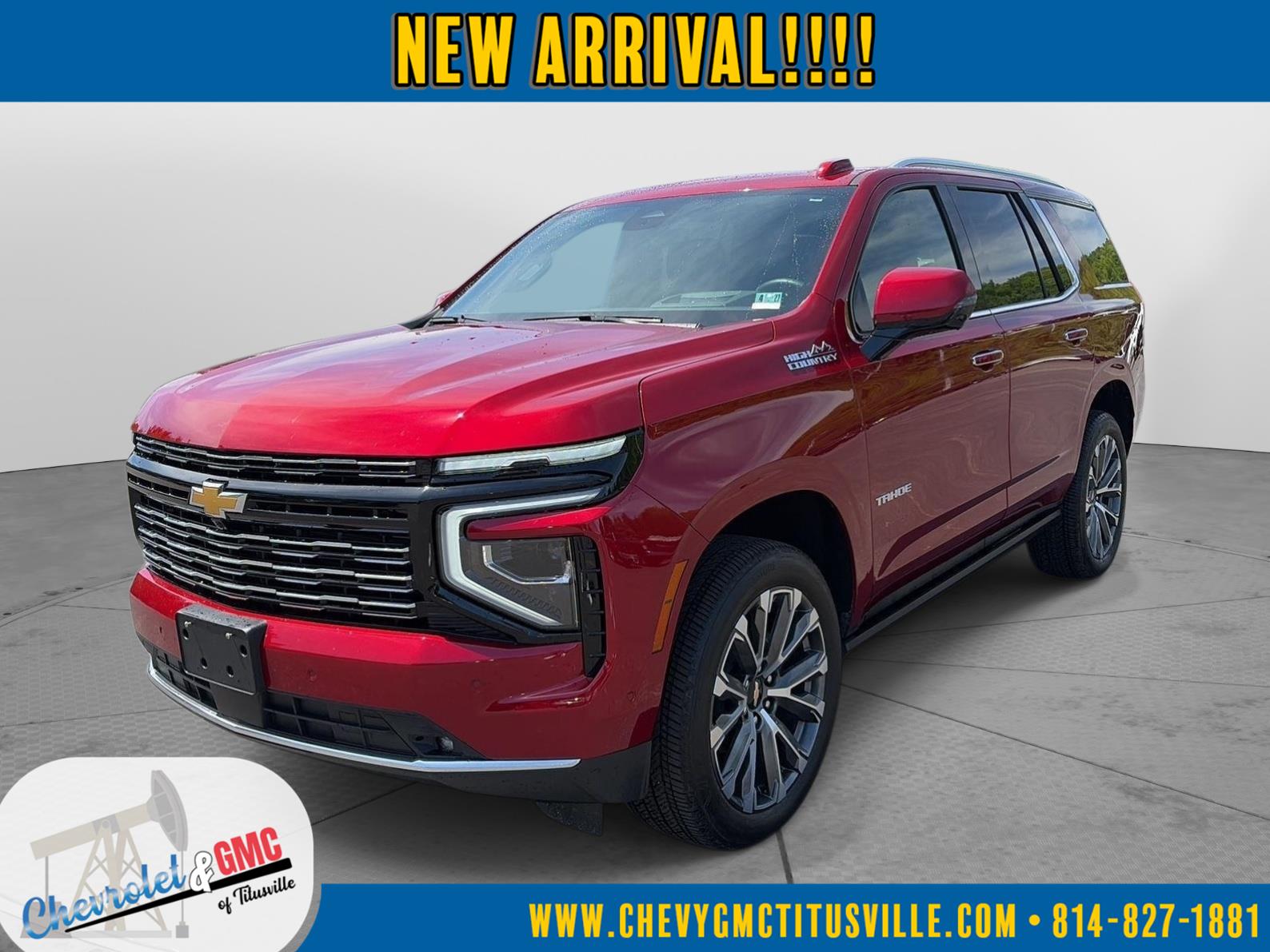 2026 Chevrolet Tahoe High Country at Chevrolet & GMC Titusville