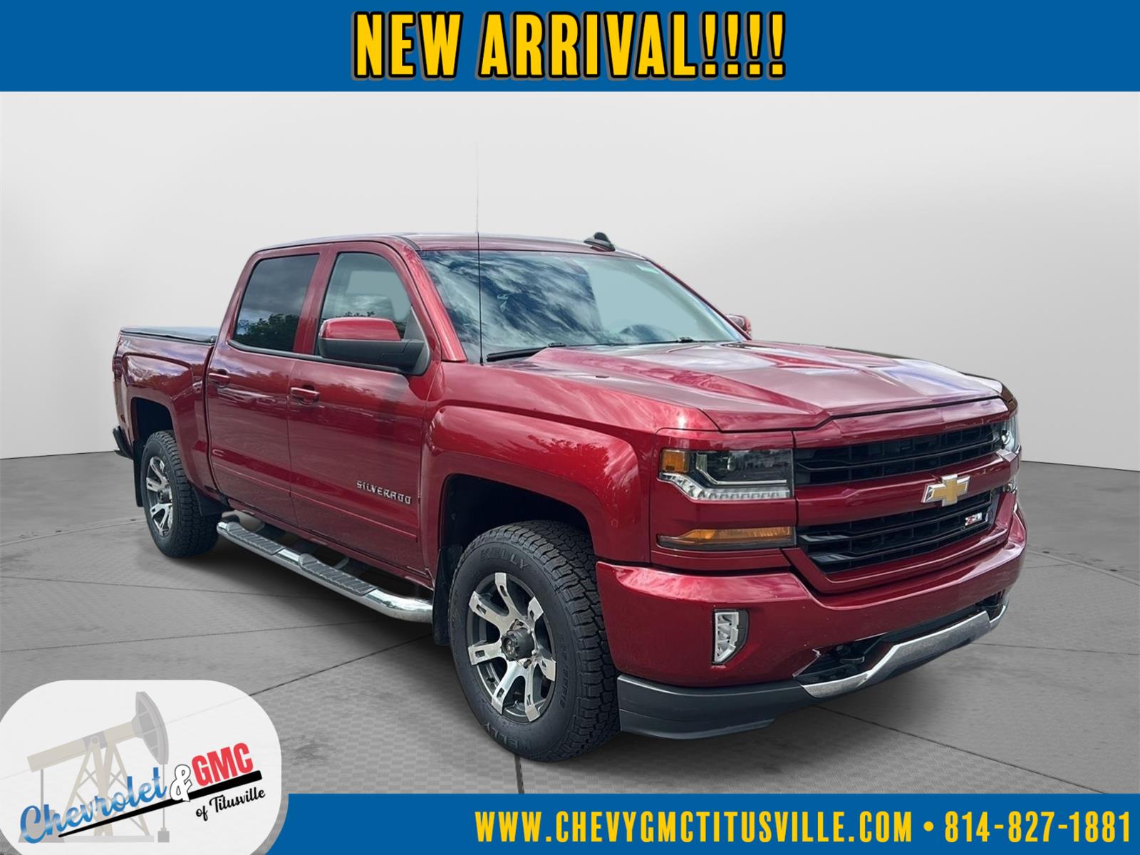 2018 Chevrolet Silverado 1500 LT at Rick Weaver GMC