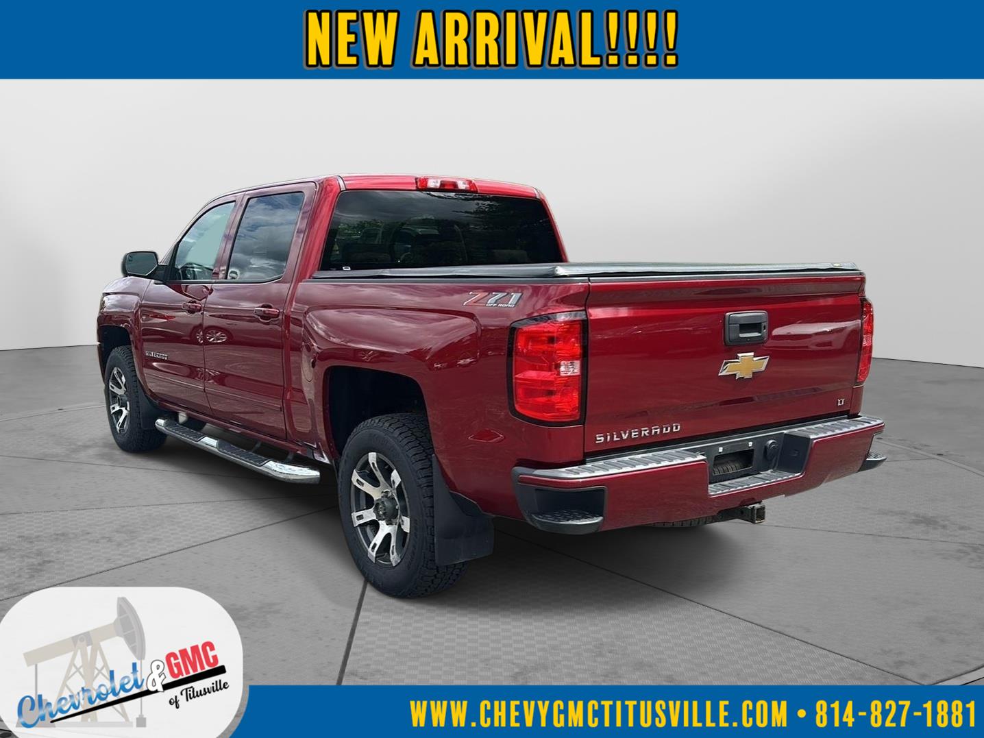 2018 Chevrolet Silverado 1500 LT at Rick Weaver GMC