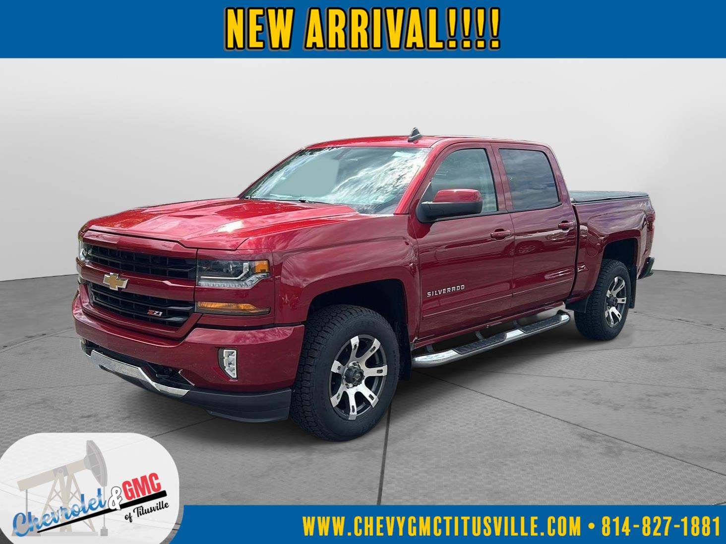 2018 Chevrolet Silverado 1500 LT at Rick Weaver GMC