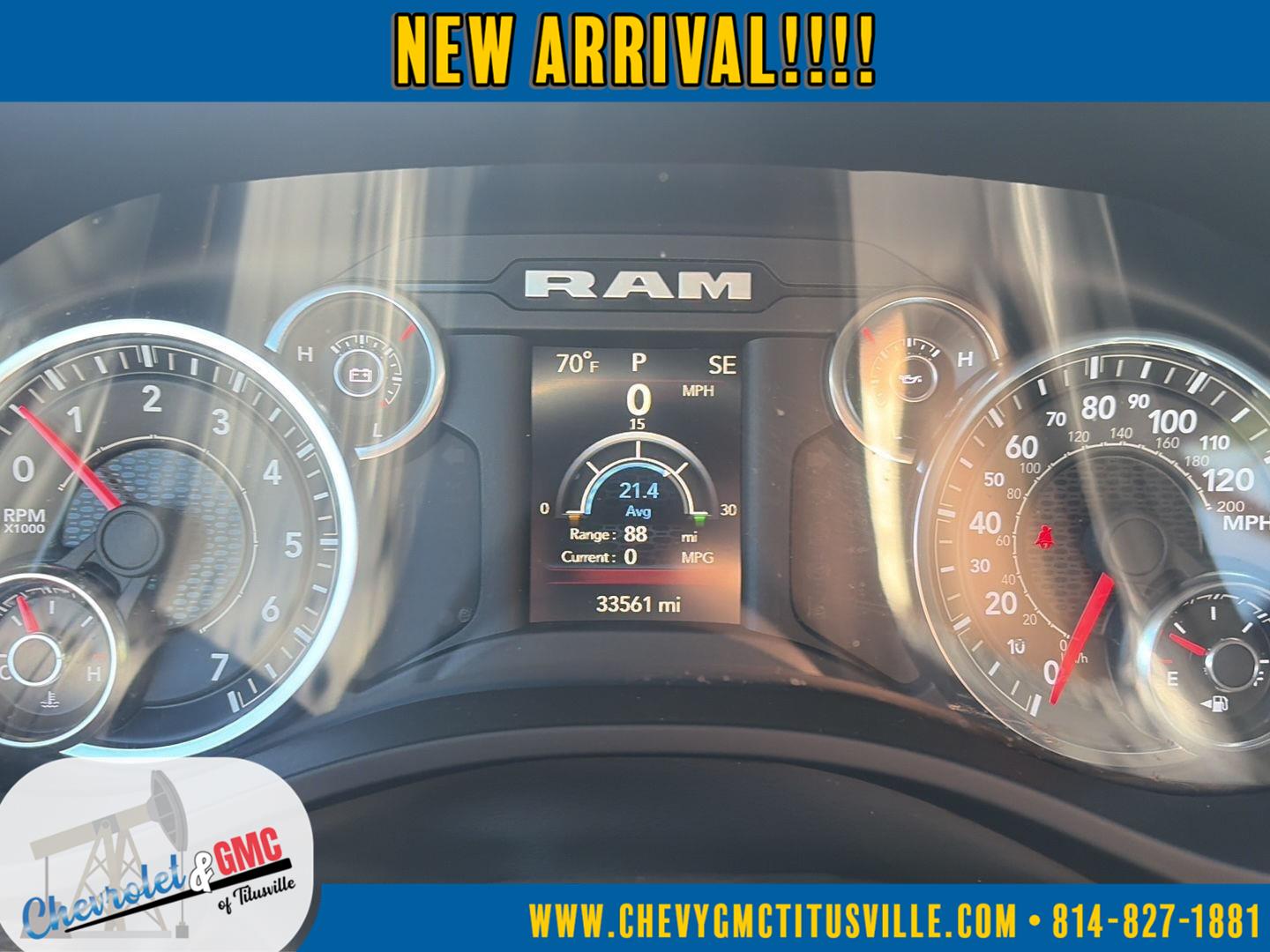 2023 Ram 1500 Big Horn at Three Rivers CJD