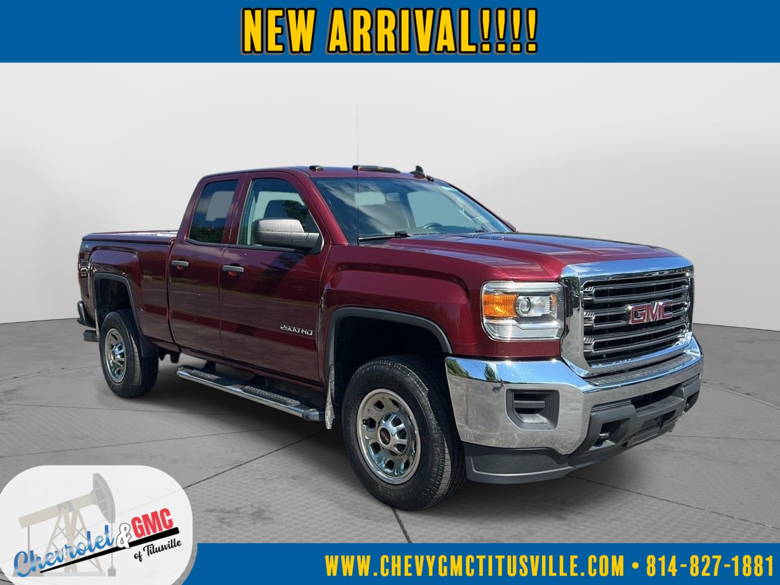 2015 GMC Sierra 2500HD available WiFi BASE at McCandless Ford